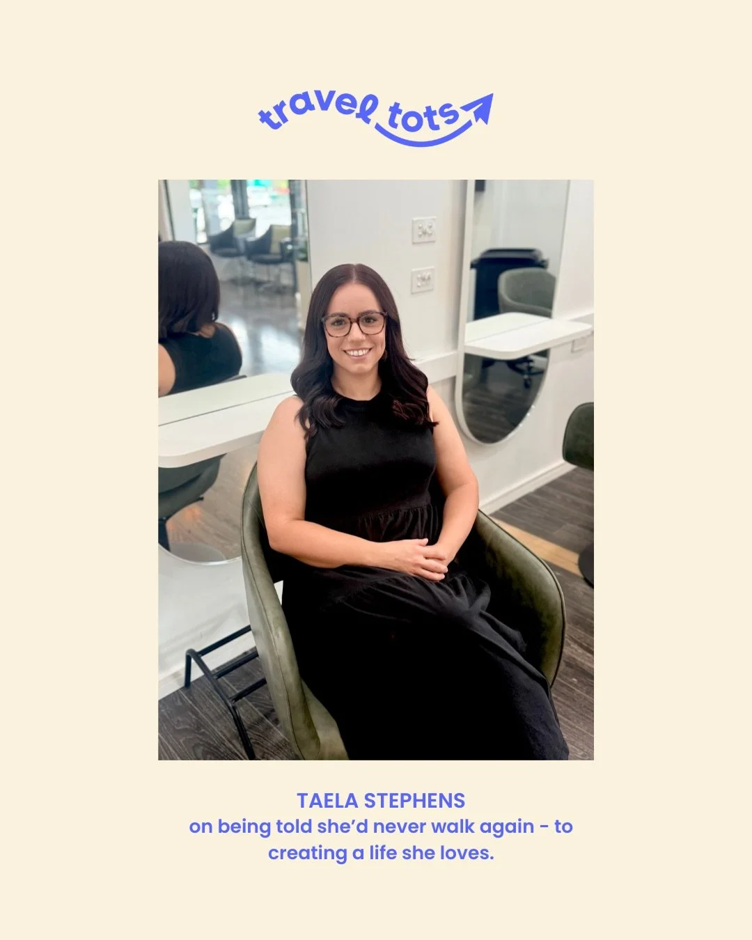 What an incredibly inspiring story this one was.
 
Before Taela Stephens opened her own salon, someone she looked up to told her she would never be able to run one. Her health, they said, would always get in the way.
 
What followed was thirteen year