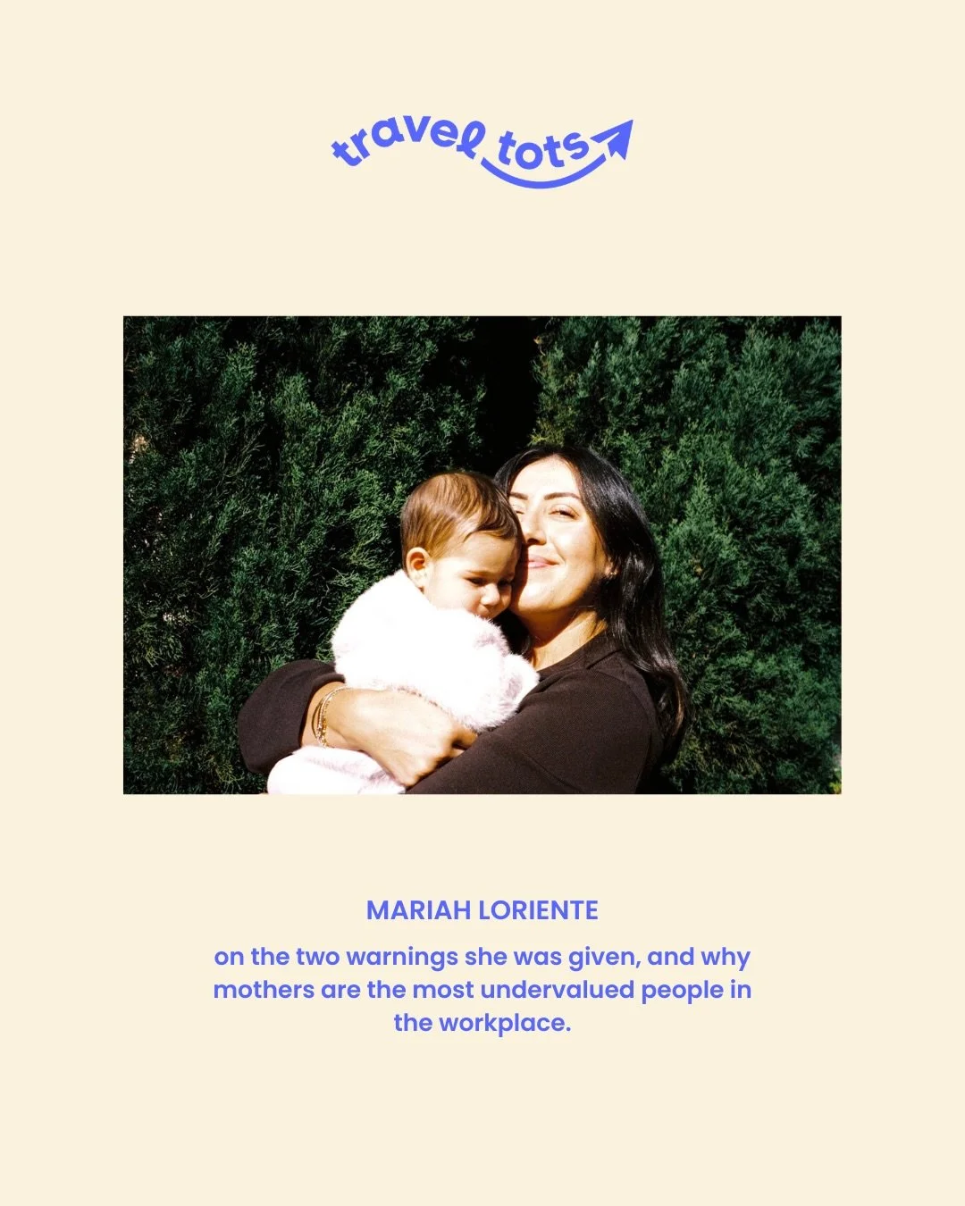 Mariah Loriente is the founder of Flawless HR, mum to a young daughter, and one of the most thoughtful voices on what ambitious mothers deserve in the workplace.
 
&ldquo;People often say women can&rsquo;t have it all. No, you can&rsquo;t have it all