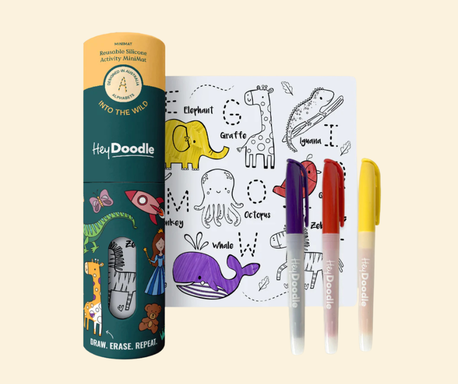 HeyDoodle Reusable Silicone Colouring Mat