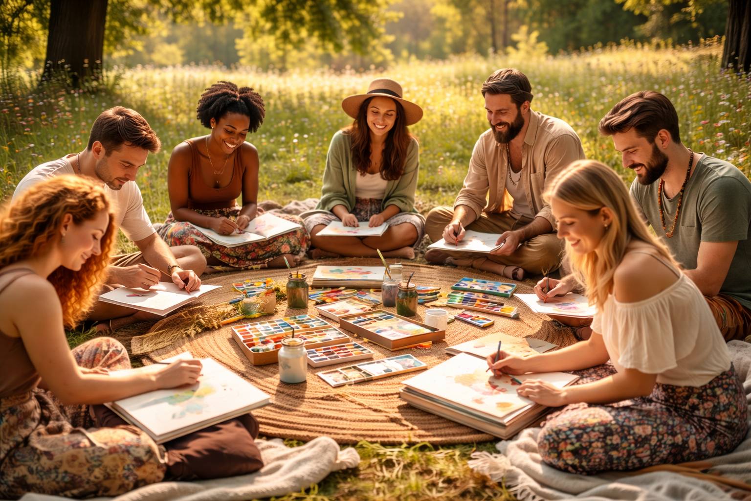 Close-up of shallow water with sand and small rocks visible underneath, with sunlight creating reflections and ripples on the surface.