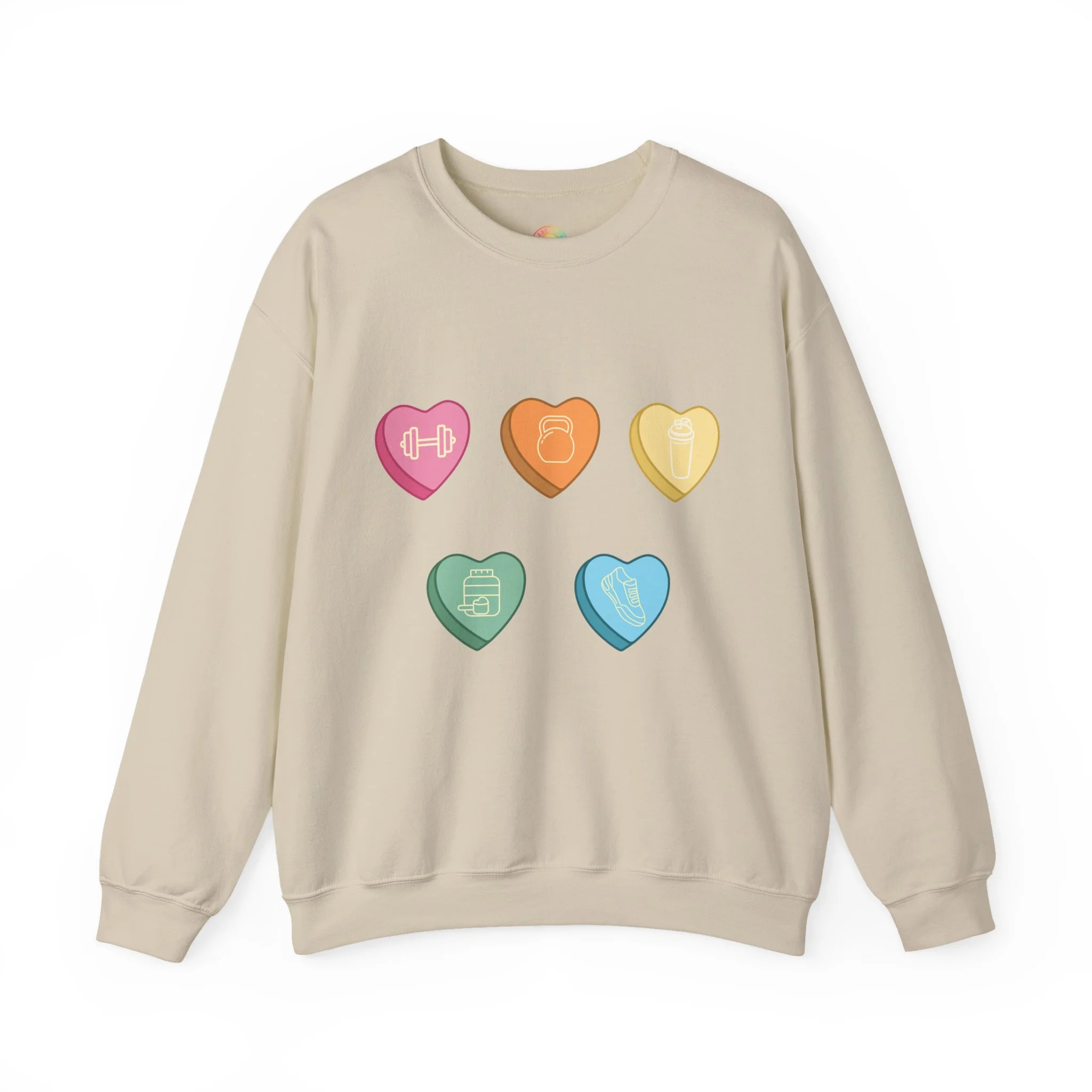 Candy Hearts Crewneck