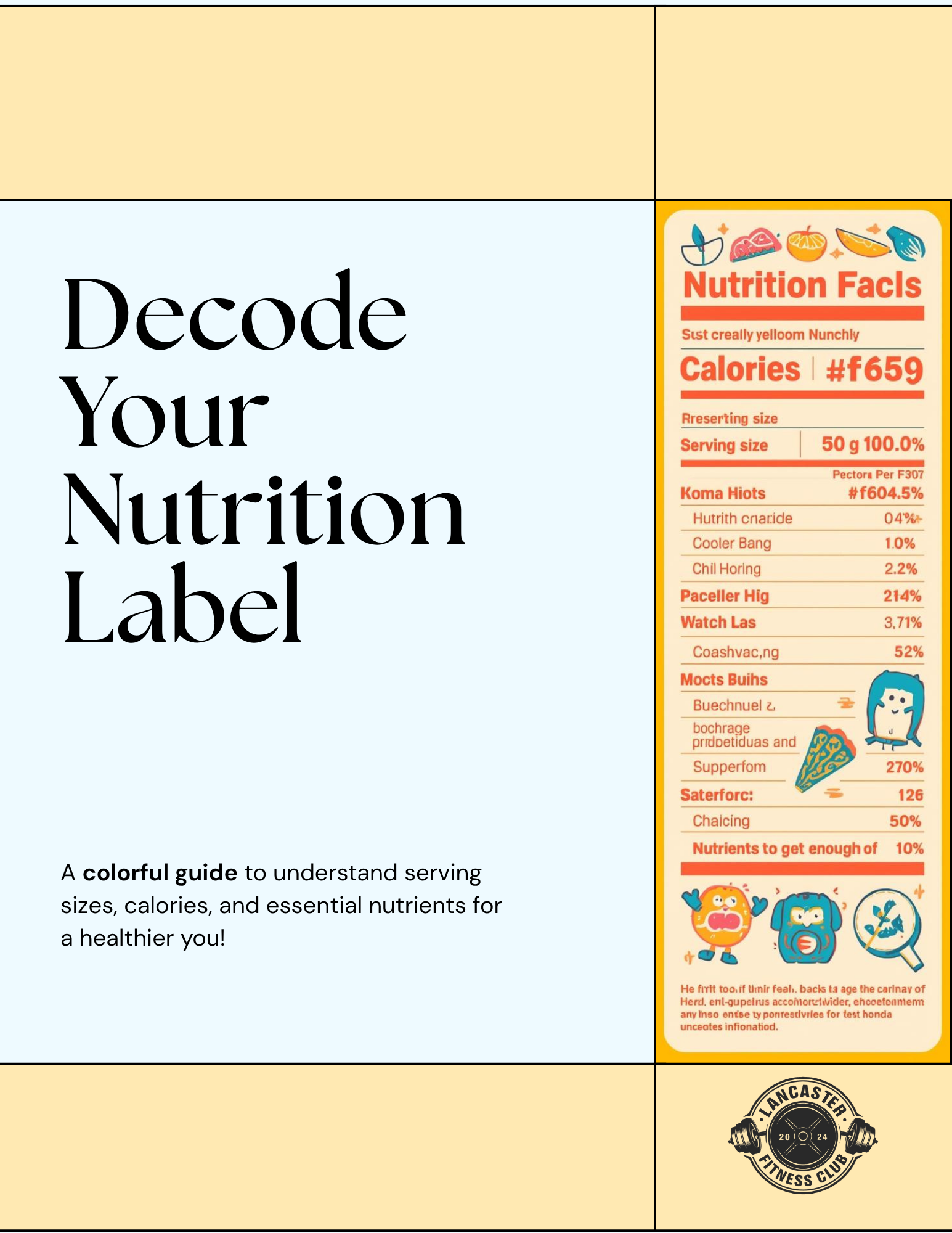 Decoding your nutrition label
