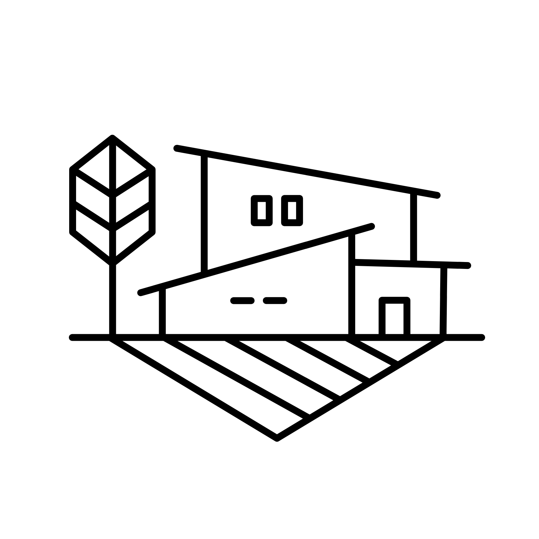 Commercial real estate icon