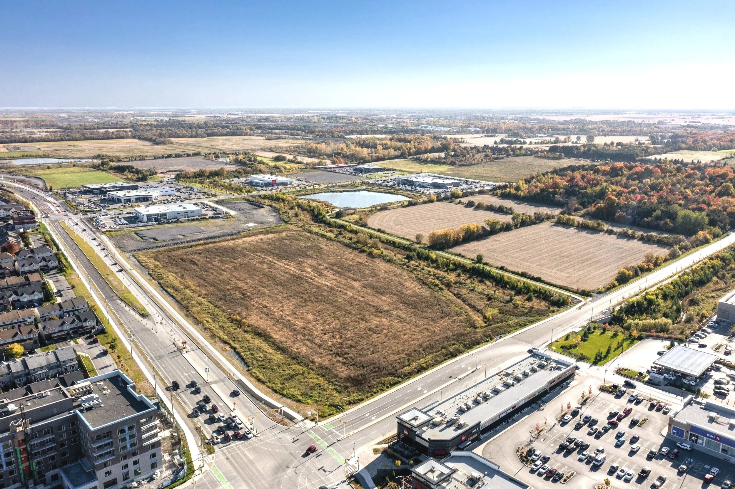 Photo of large commercial real estate tract