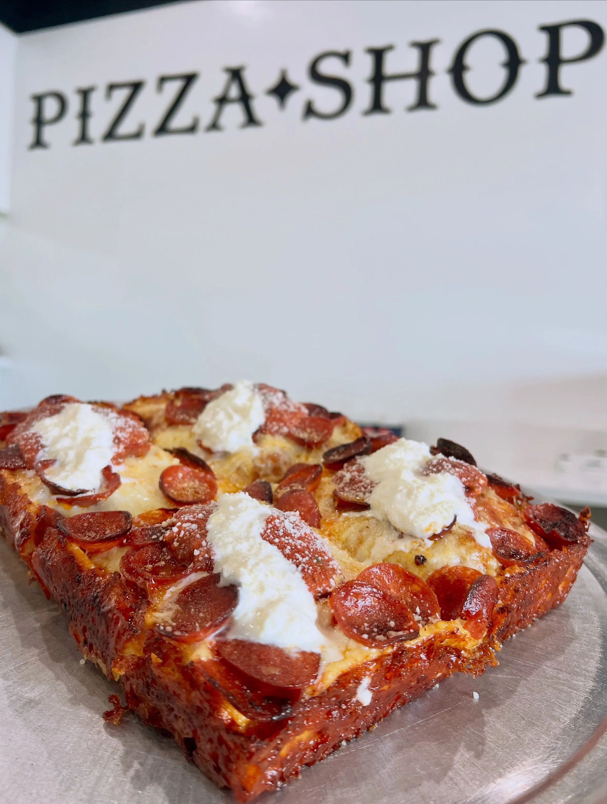 This is 🔥 #HolySlice #WorshipTheSlice #PizzaIsAReligiousExperience #SanDiegoEats  #NYStylePizzaSliceShop
