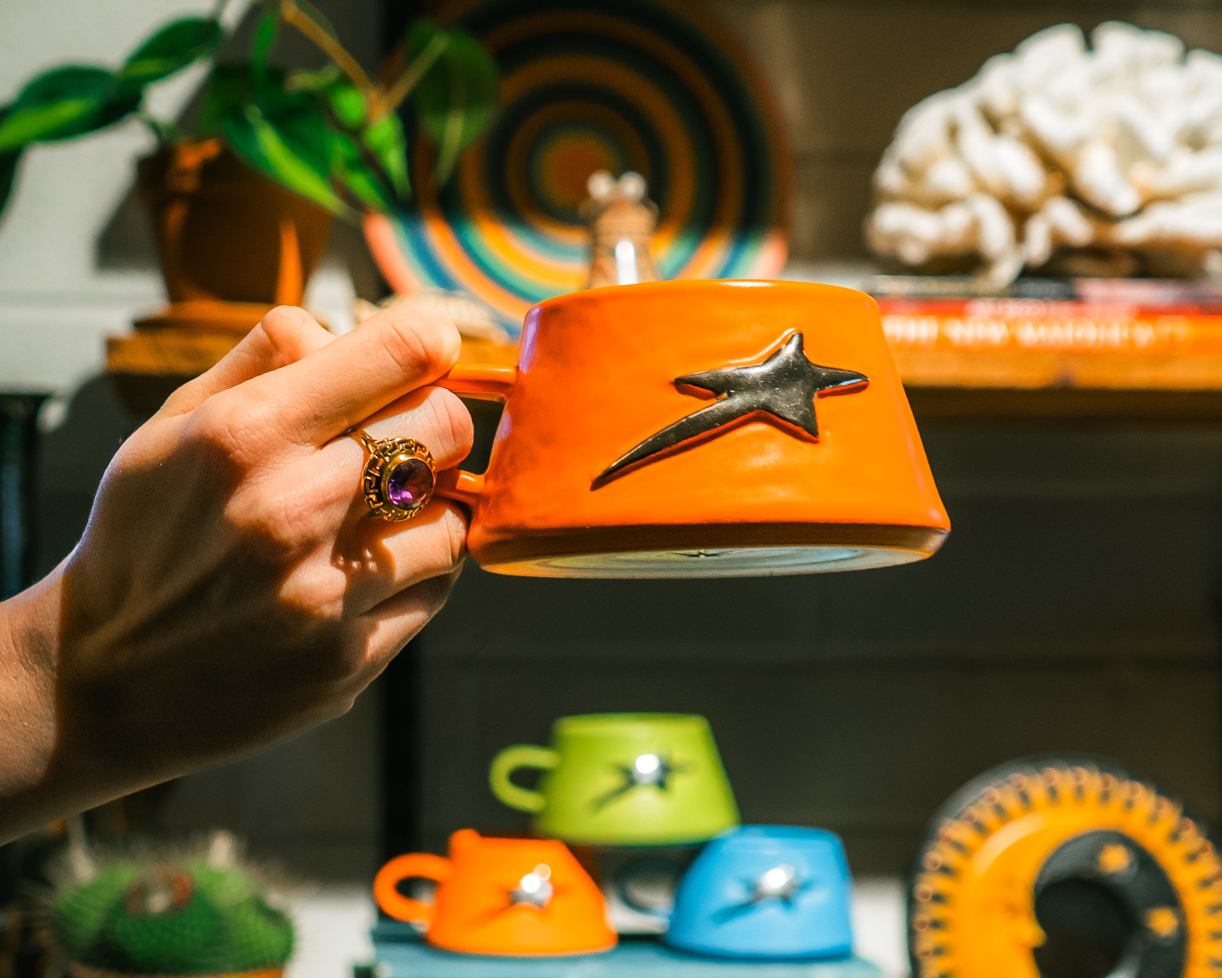 Shooting Star Mug: Orange