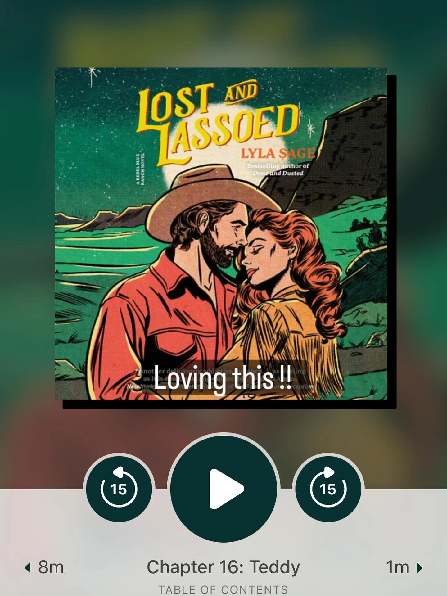 Only a third of the way through and can&rsquo;t wait for a traffic-filled ride to the Cape so I can finish it!!