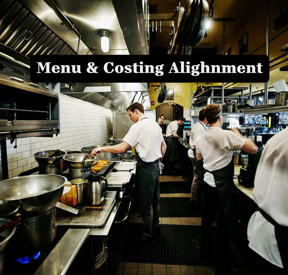 Menu & Costing Alignment