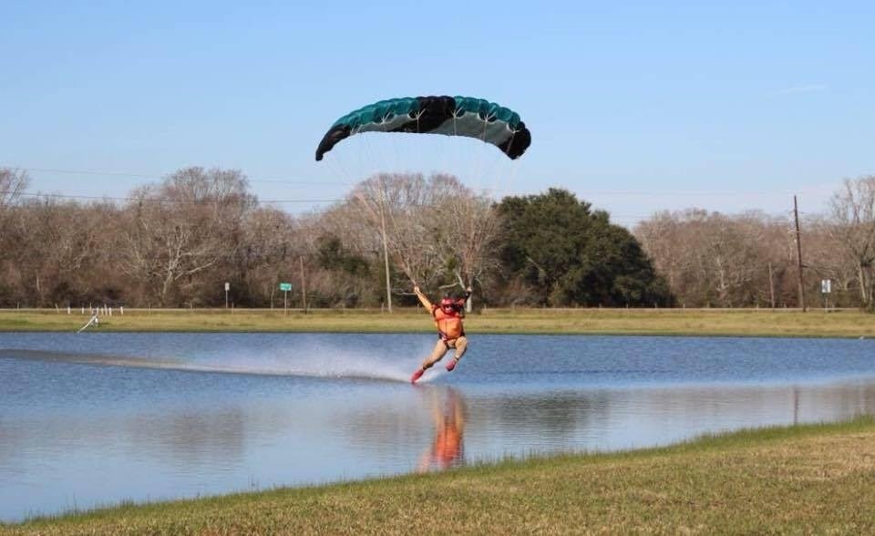 pro swooping the pond