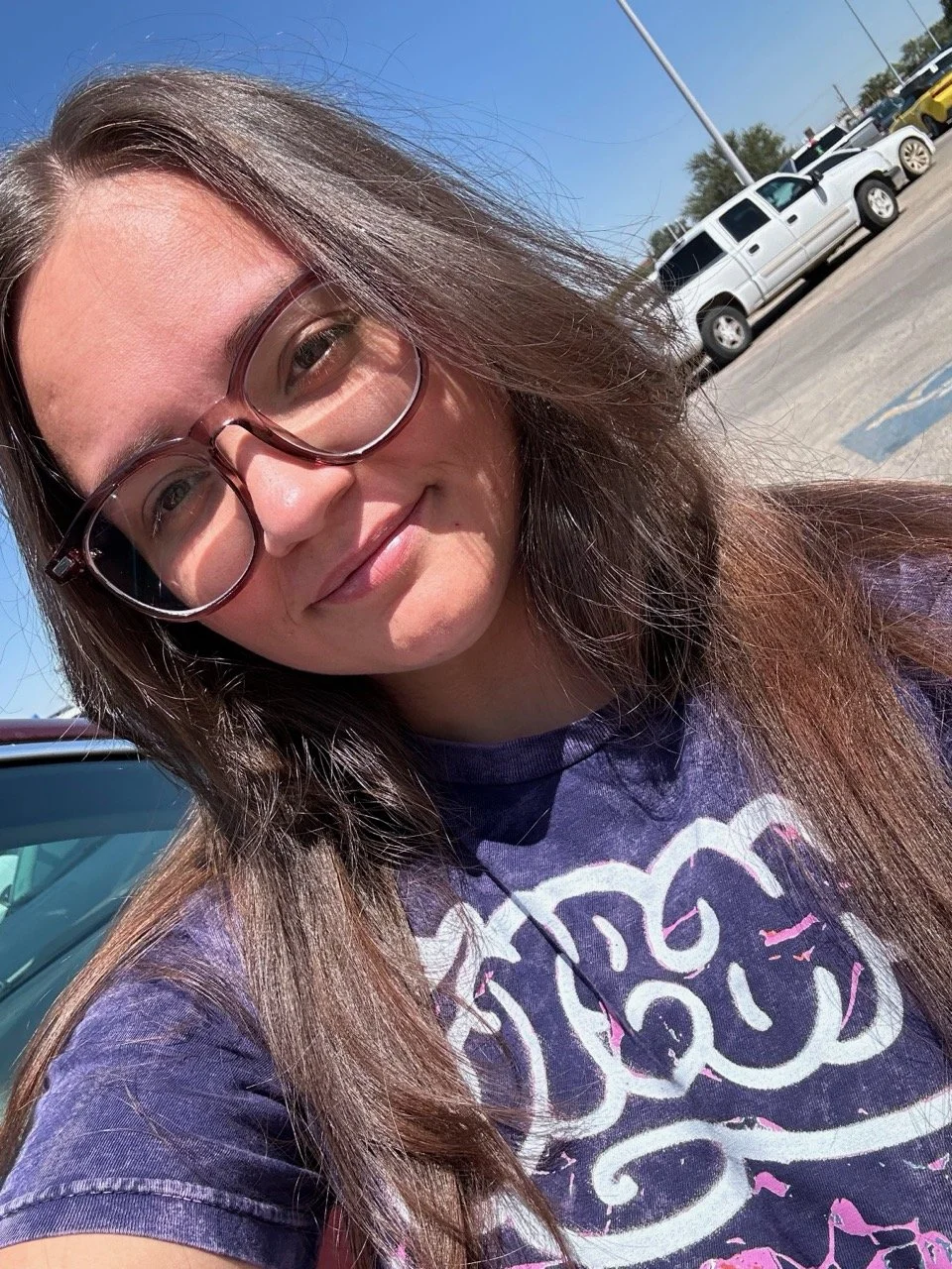 girl taking a selfie