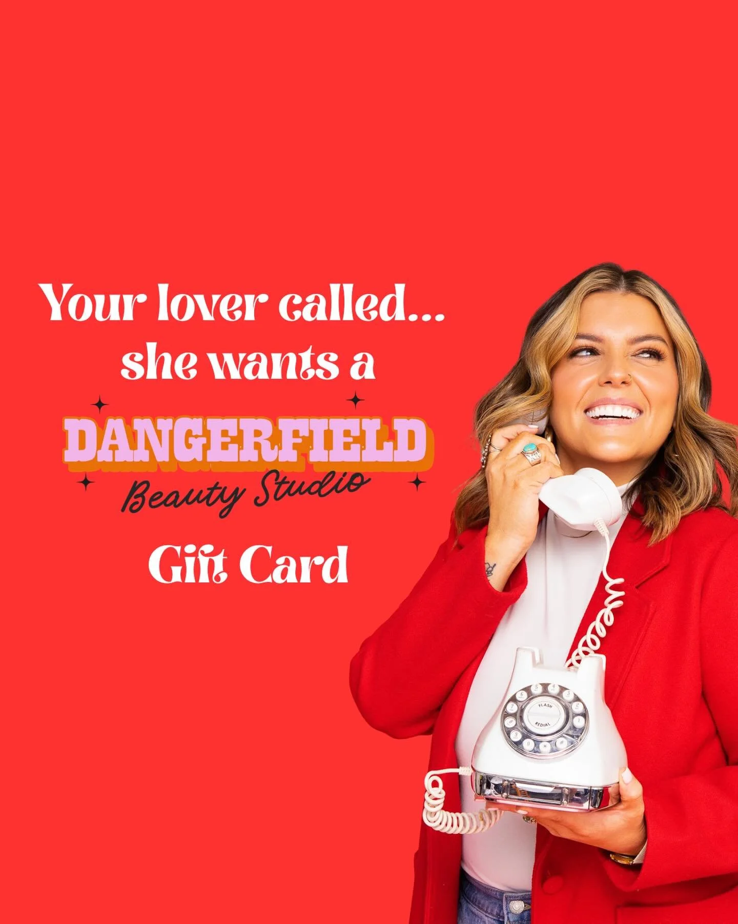Need a last-minute Valentine's Day gift? 🌹
Grab an instant e-gift card and print at home, or stop by Dangerfield Beauty Studio to pick one up in person!

The studio is open today until 5pm and tomorrow from 10am&ndash;6pm 💕

Link in bio to purchase