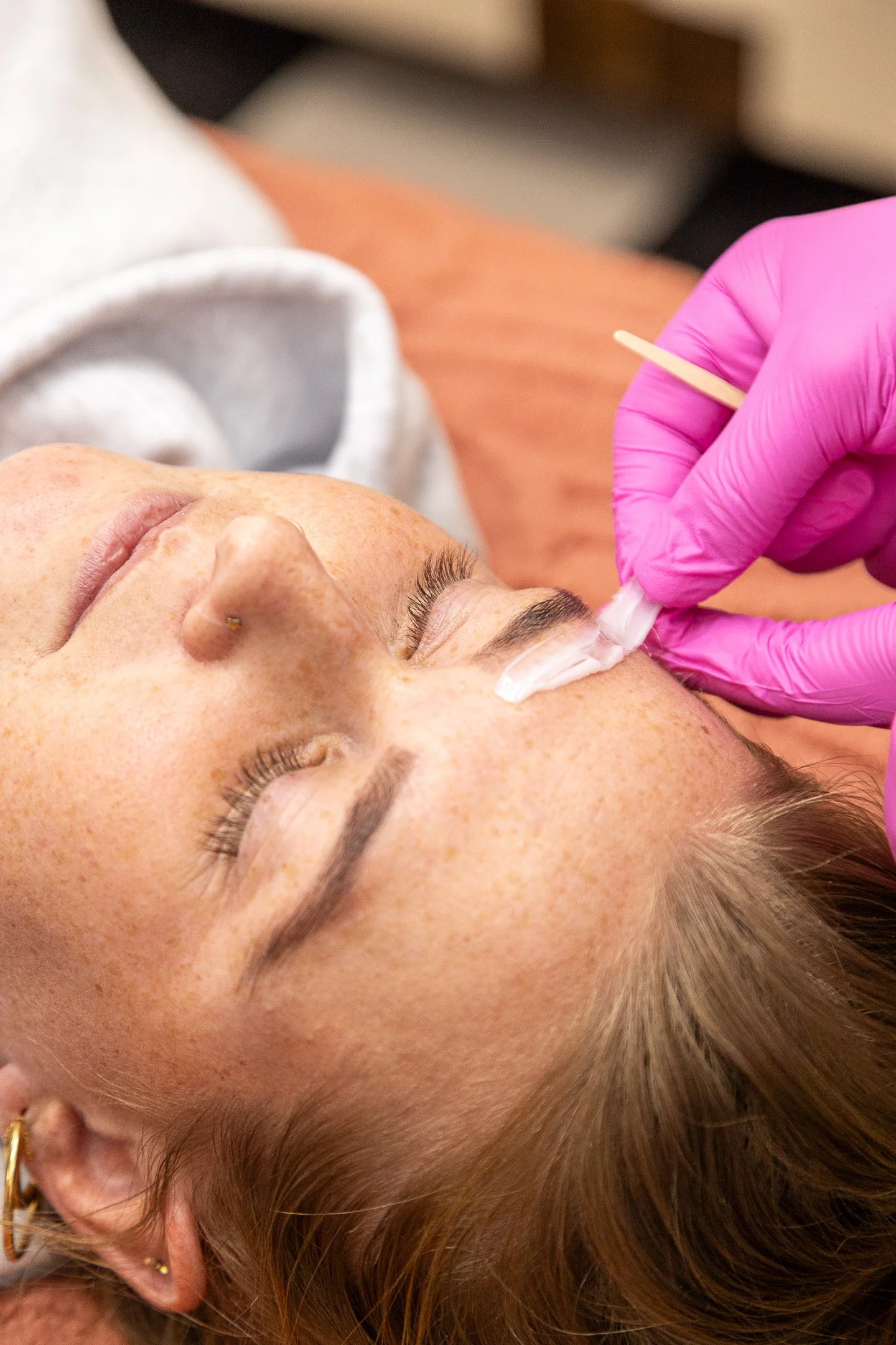 Brow wax and tint services by Dangerfield Beauty Studio