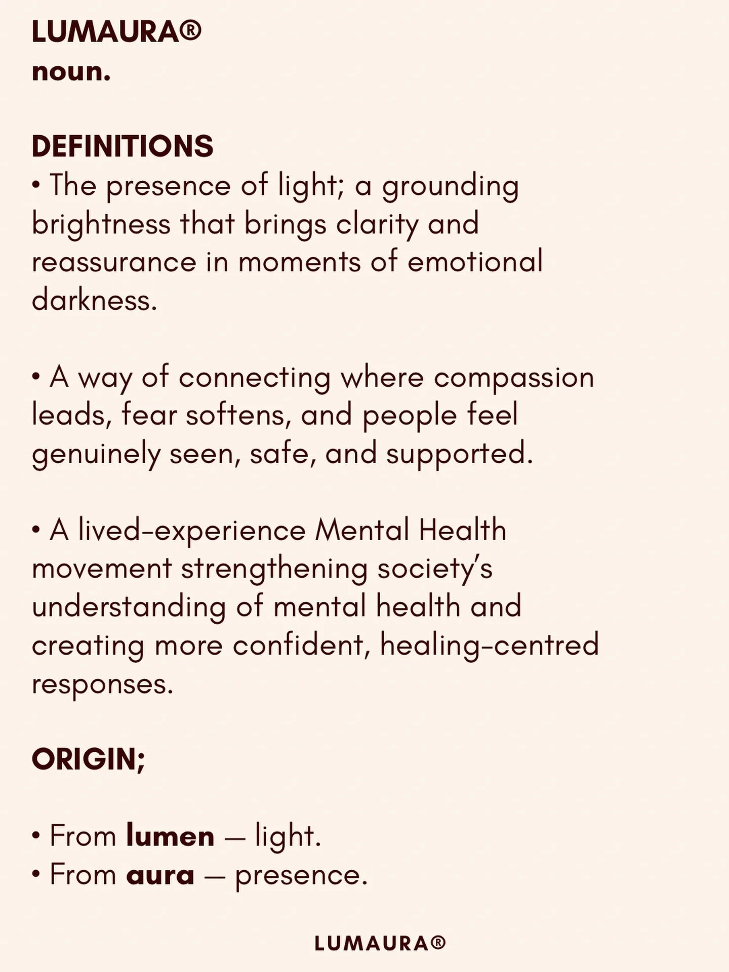 Light that stays. ✨