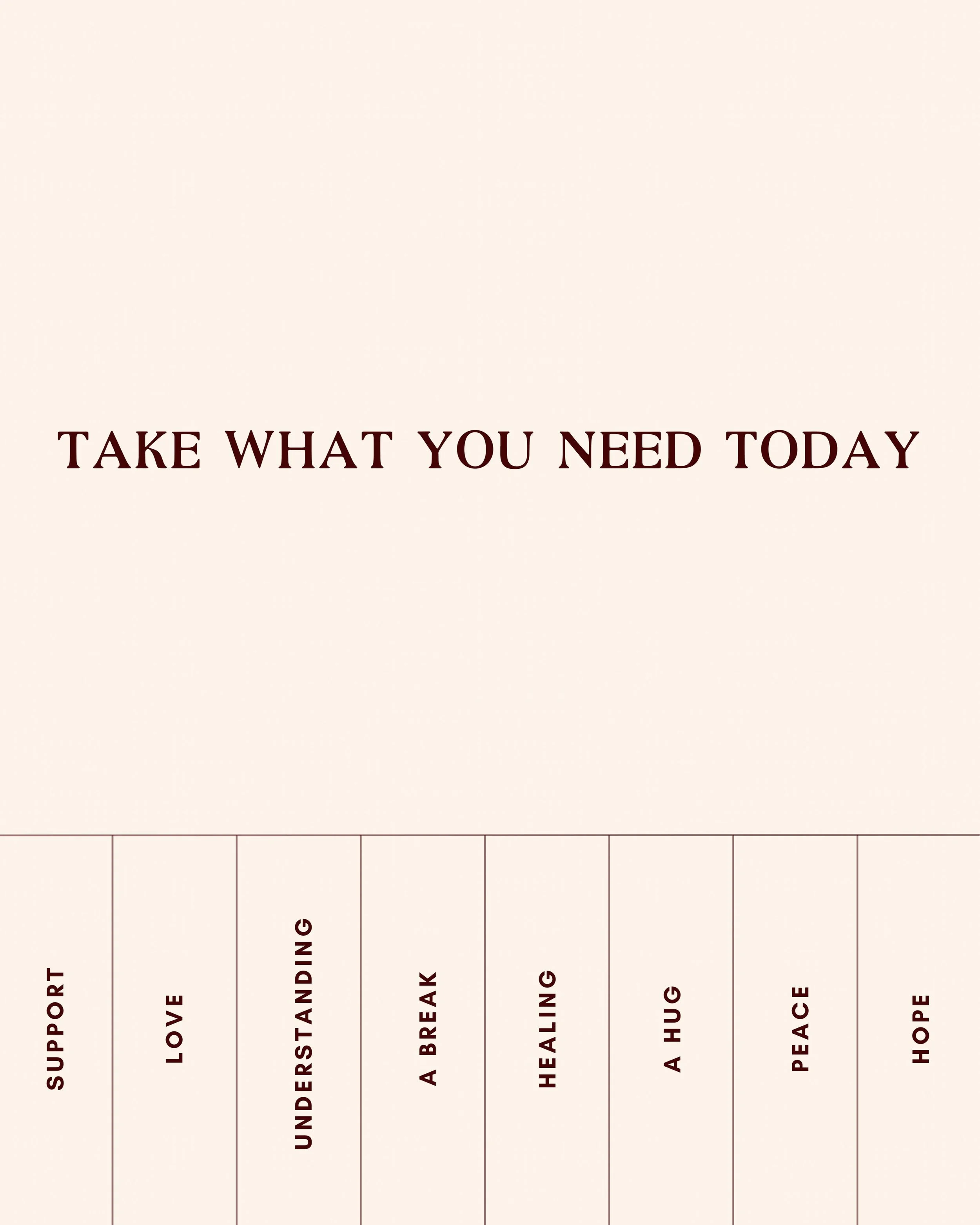 What do you need today? 🤍

Maybe it&rsquo;s support.
Maybe it&rsquo;s hope.
Maybe it&rsquo;s a hug, a break, or just one person who truly understands.

Whatever it is, you deserve to receive it without guilt.

At LUMAURA, we believe that  feeling se