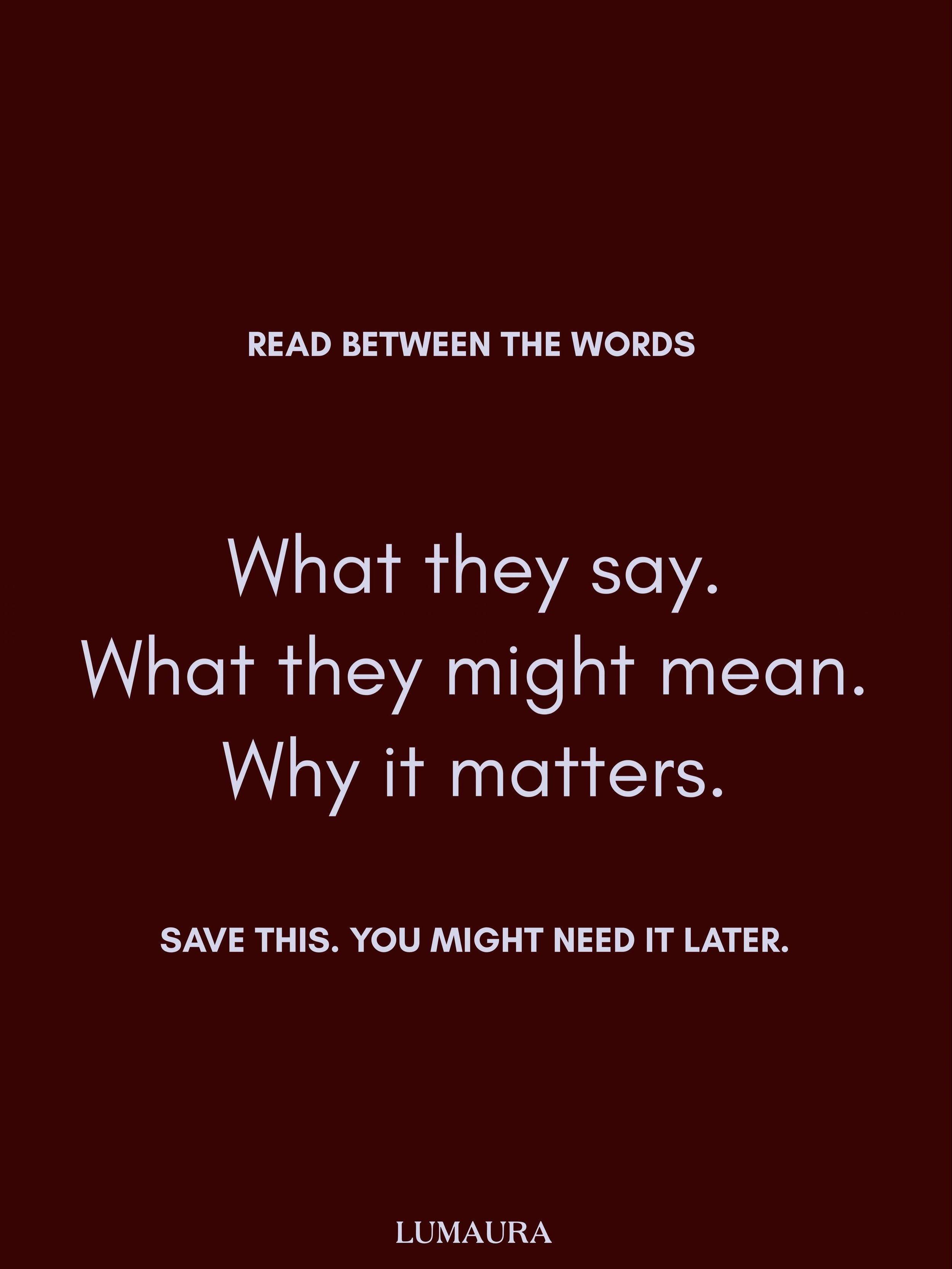 They never said &ldquo;I&rsquo;m struggling.&rdquo;

They said &ldquo;I&rsquo;m fine.&rdquo;
They said &ldquo;I&rsquo;m just tired.&rdquo;
They said &ldquo;Don&rsquo;t worry about me.&rdquo;
That was them asking for help.

Read between the words. 

S