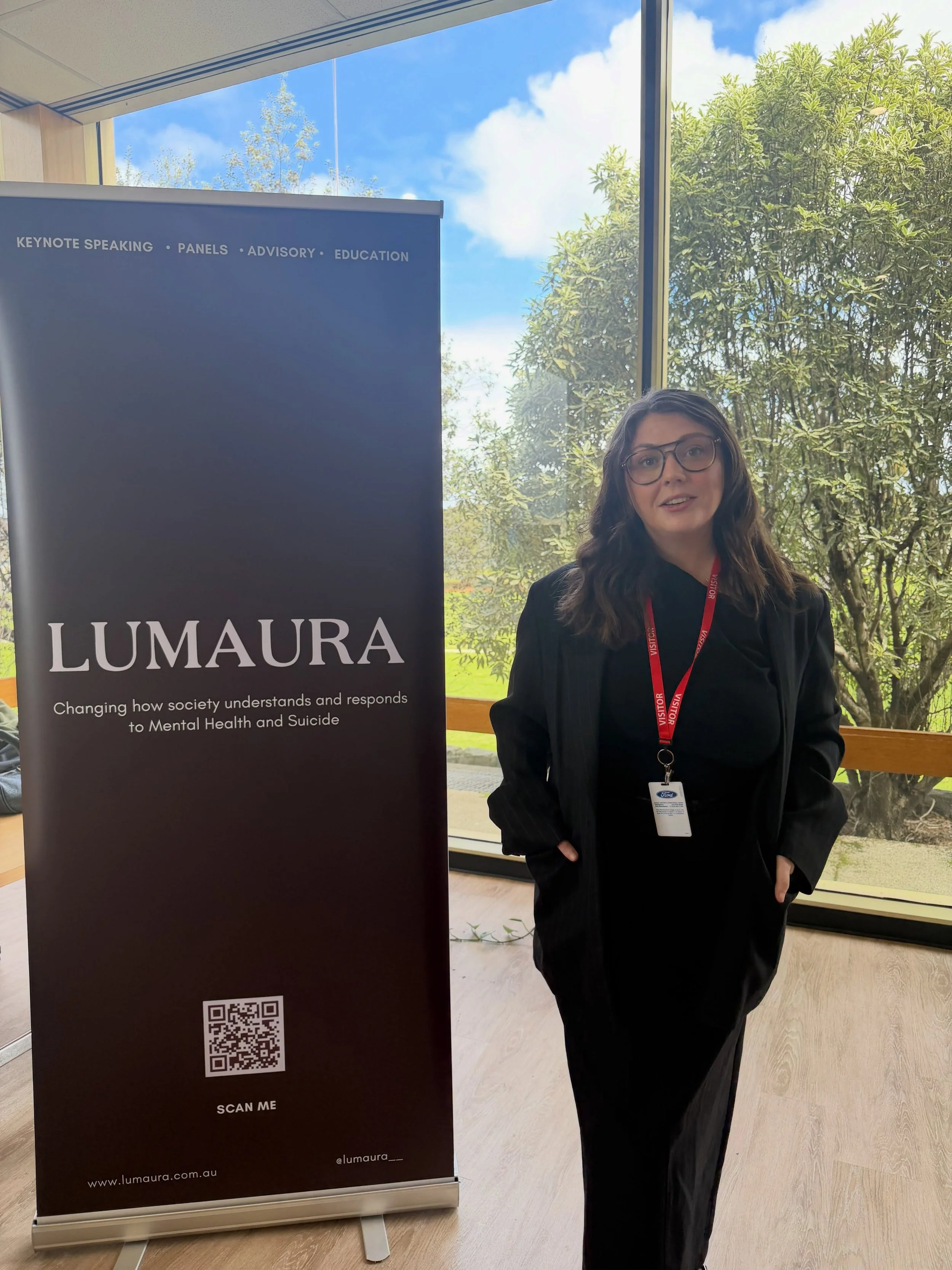 Words from the founder of @lumaura__ @lauren_mcdonough 

Today, I  had the privilege of speaking for @ford @fordaustralia for @ruokanyday 💛

Honestly, it felt even better speaking about it when it wasn&rsquo;t marked in the calendar &mdash; because 