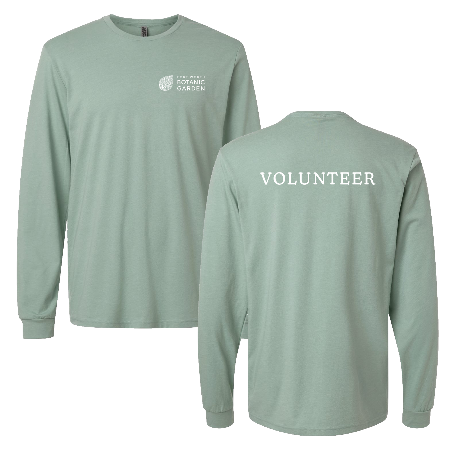Fort Worth Botanic Garden Long Sleeve Volunteer Tee