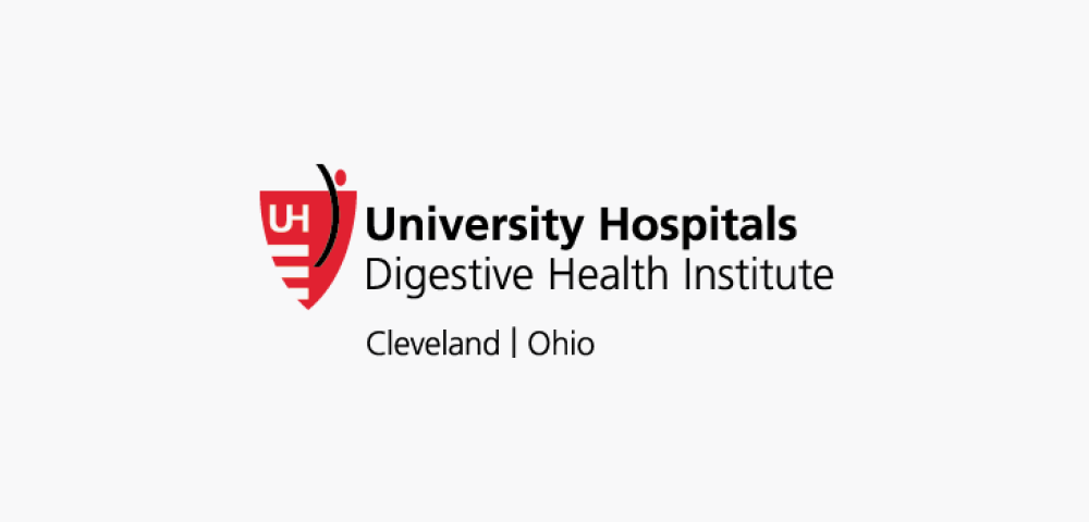 Logo for University Hospitals Digestive Health Institute in Cleveland, Ohio