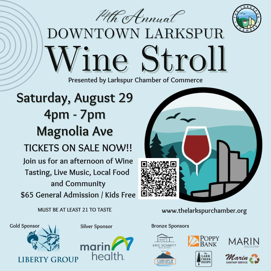 14th Annual Downtown Larkspur Wine Stroll