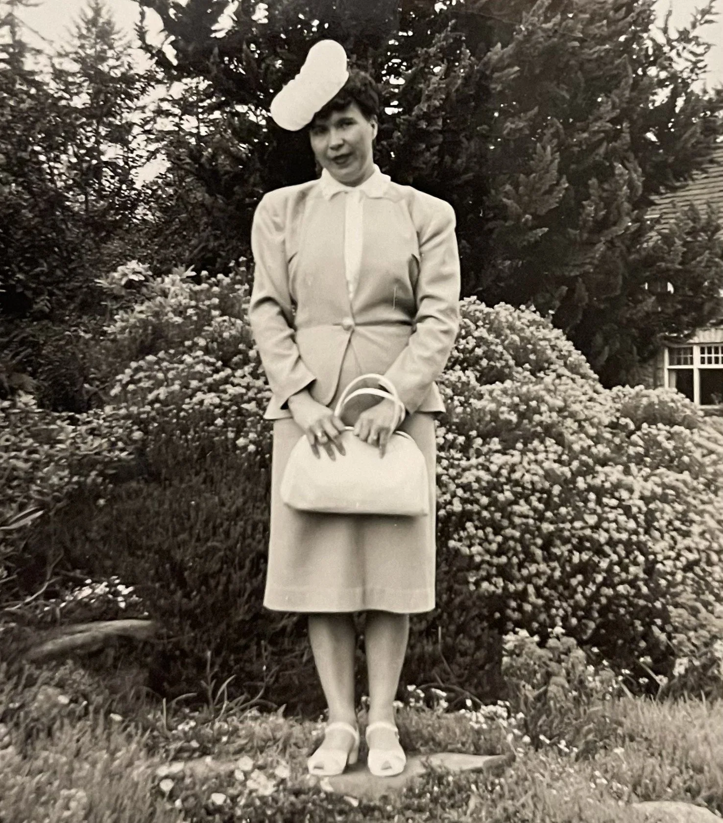 Mabel Graham on her wedding day
