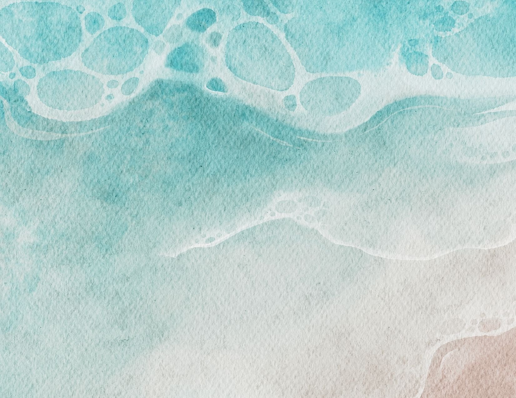 watercolor image depicting ocean