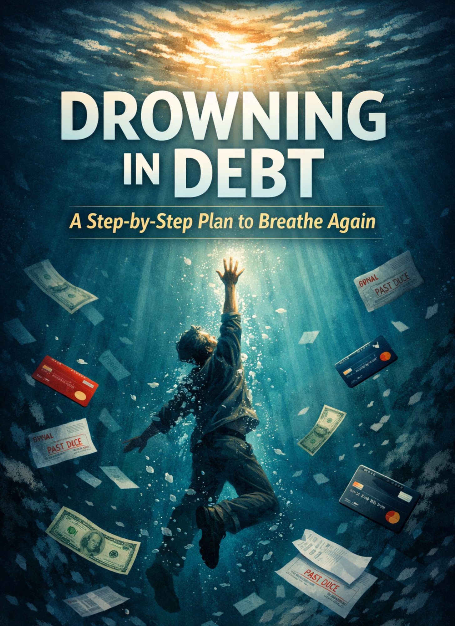 Drowning in debt .A step by step to breath again.