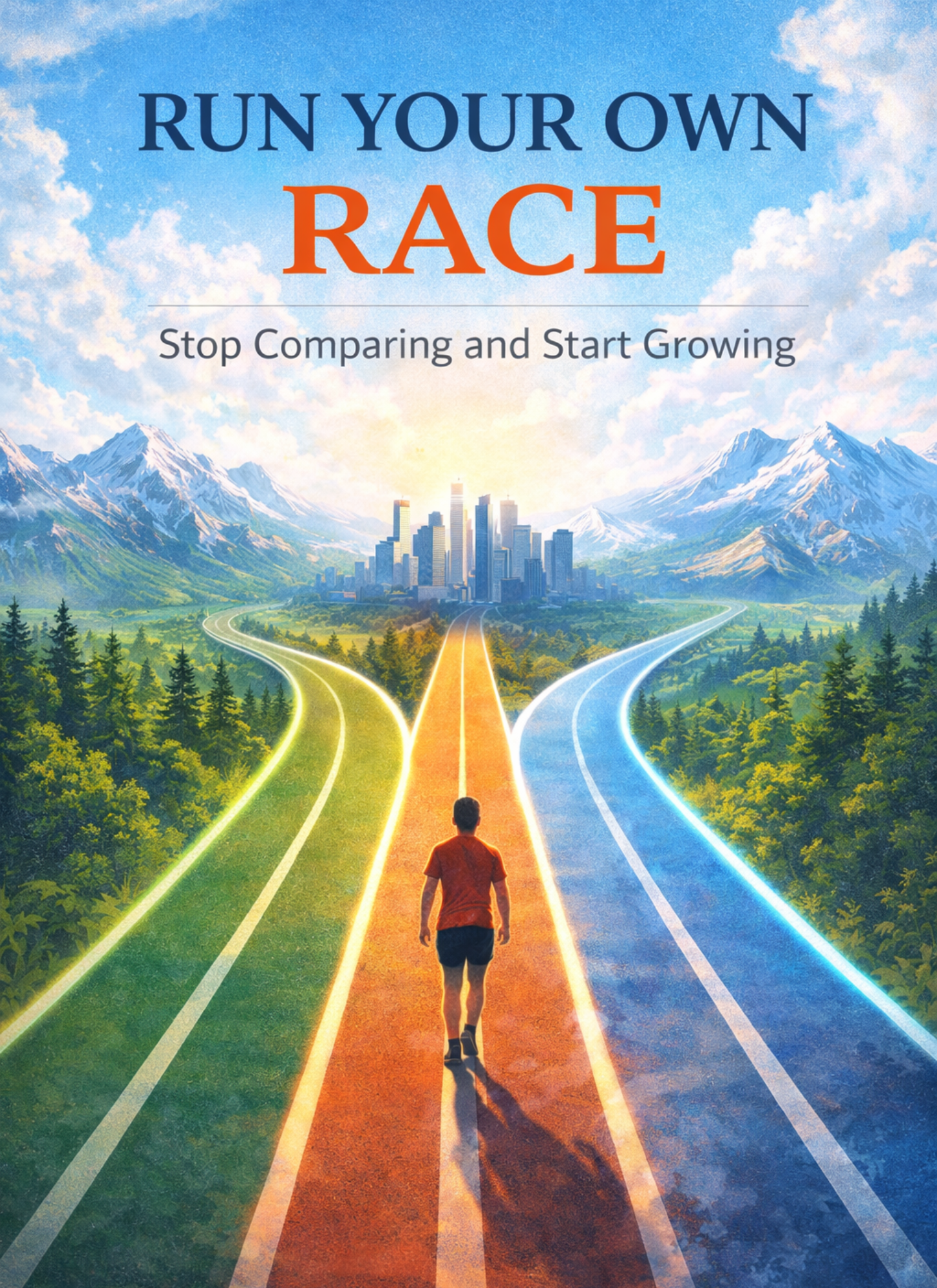 Run Your Own Race ,Stop Comparing Start Growing.