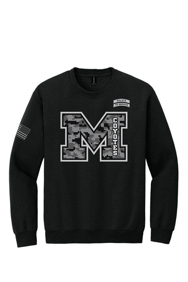 Coyotes Salute to Service Crewneck