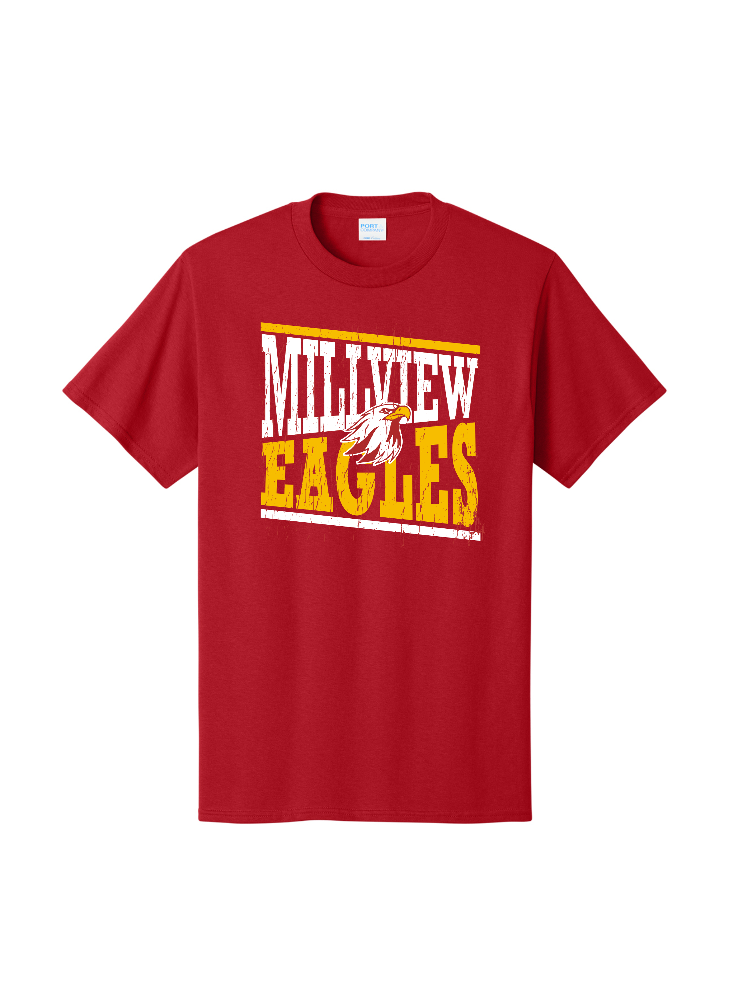 Millview Staff T-Shirt (Red)