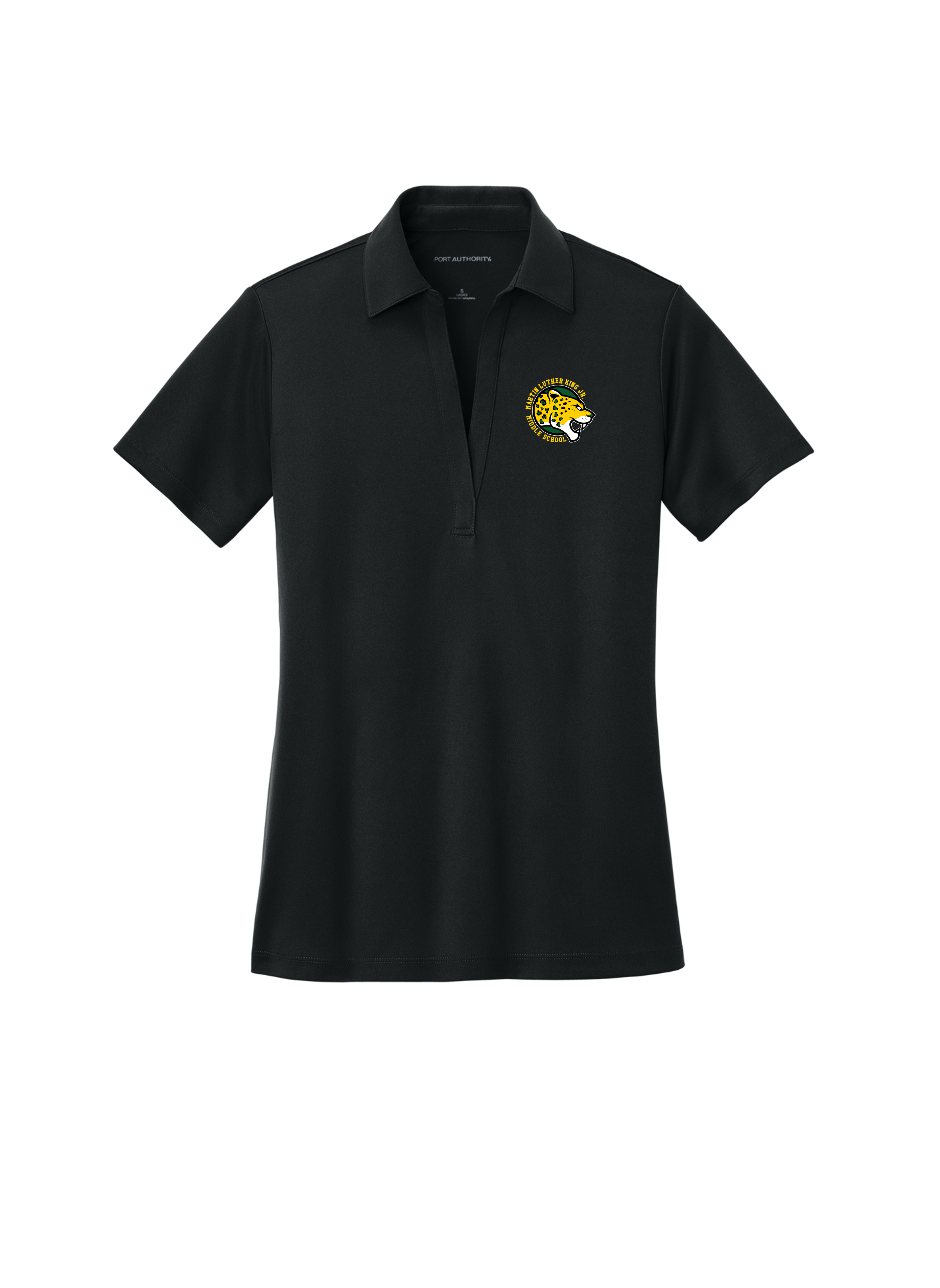 MLK Staff Women's V-Neck Polo