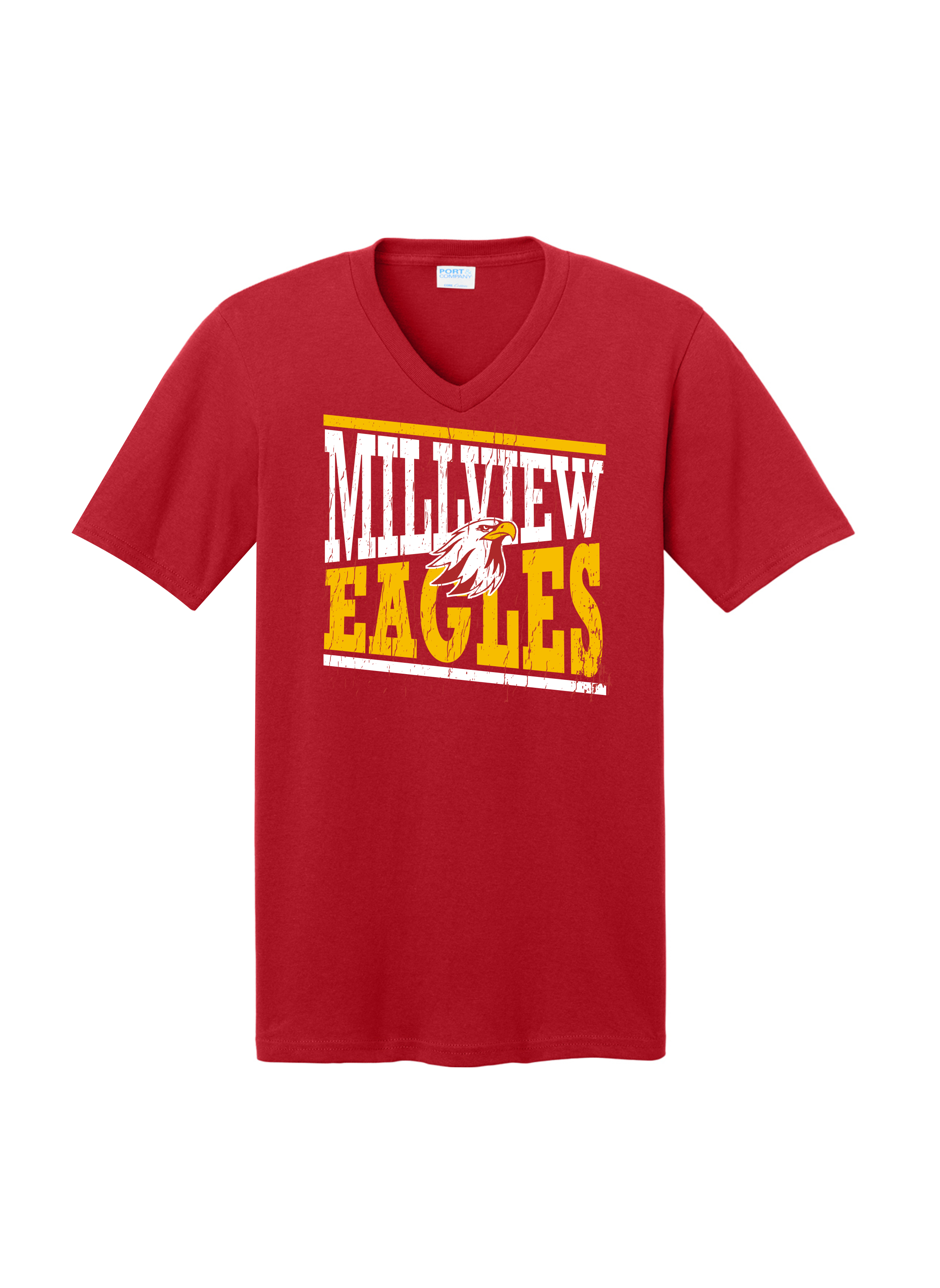 Millview Staff Women's V-Neck T-Shirt