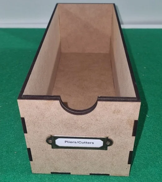 Apothecary Style Shelf Storage