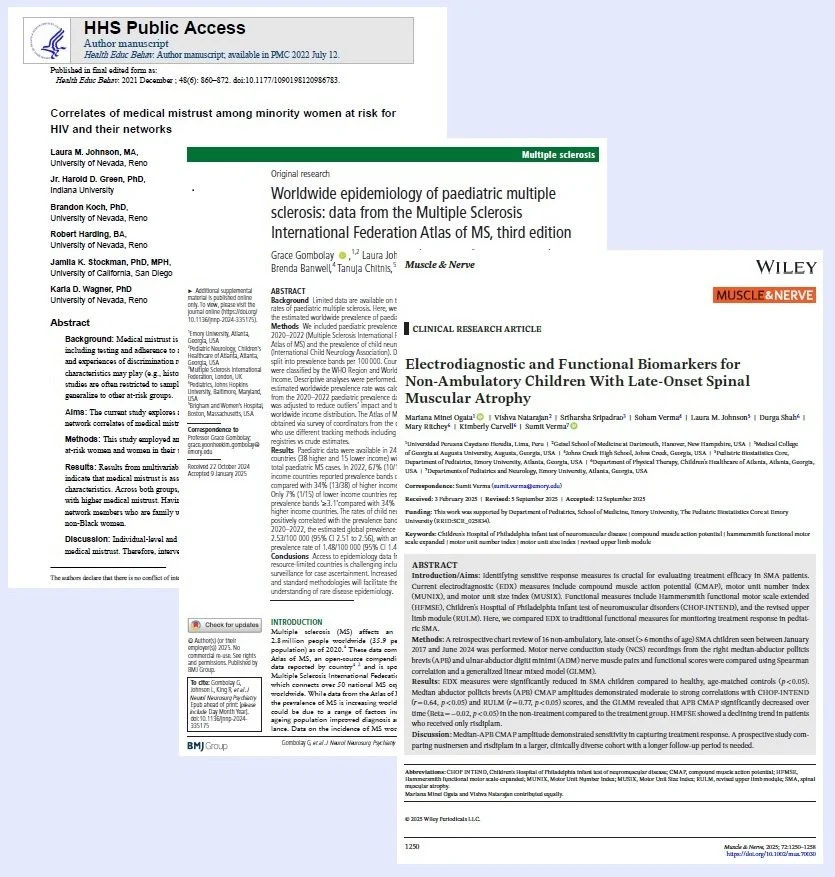 An academic research paper titled 'Correlates of medical mistrust among minority women at risk for HIV and their networks' published by Wiley, showing the first page with sections including abstract, authors, and introduction.