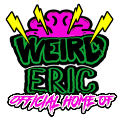 Weird Eric brain and lightning bolts logo