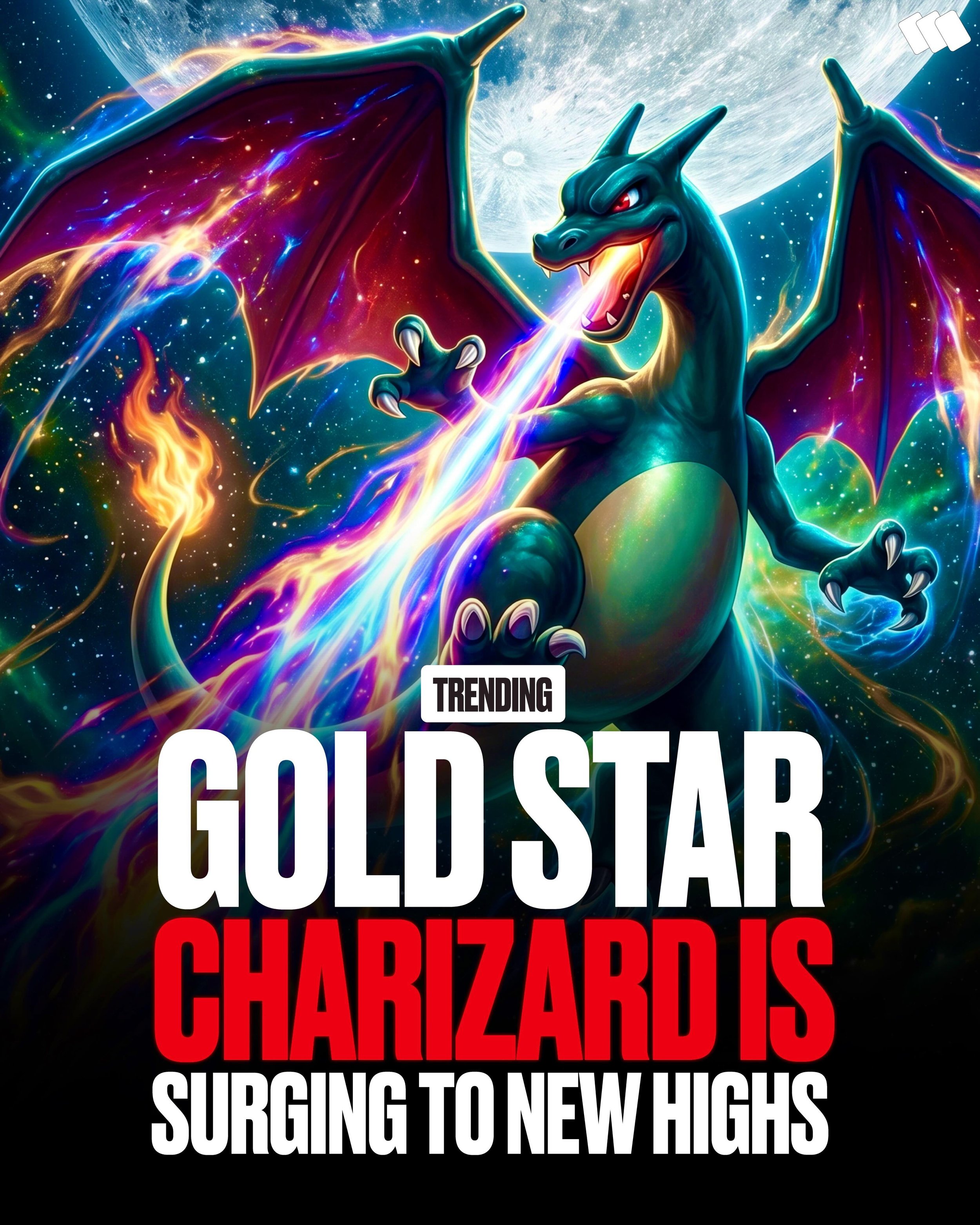 One year ago, a PSA 10 Gold Star Charizard was selling for a fraction of today&rsquo;s price.

Fast forward 12 months:

📈 +364%

With fewer than 100 PSA 10s in existence and demand continuing to climb, each public sale feels like a market event.

Hi