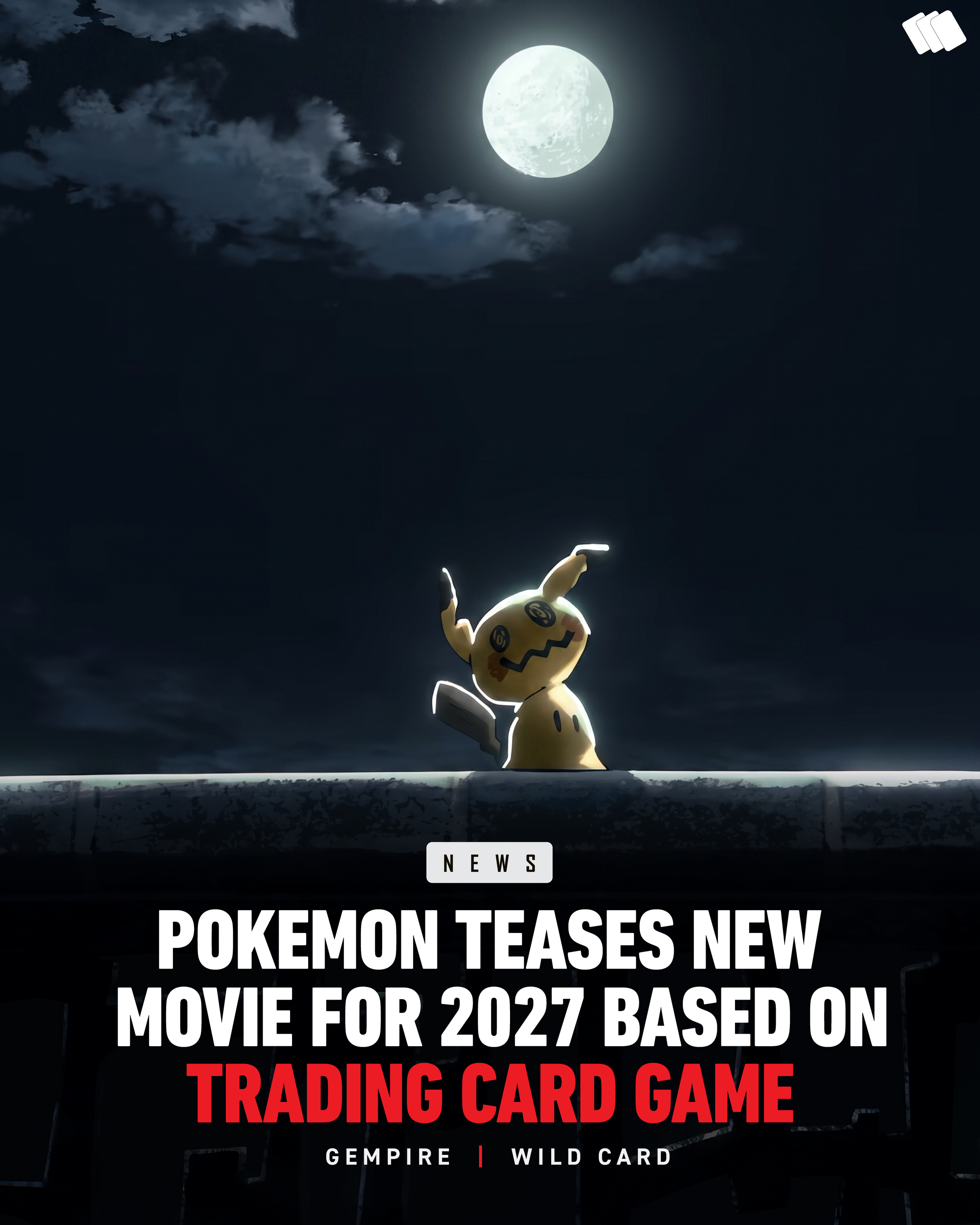 Pokémon Teases New 2027 Movie Centered Around the Trading Card Game