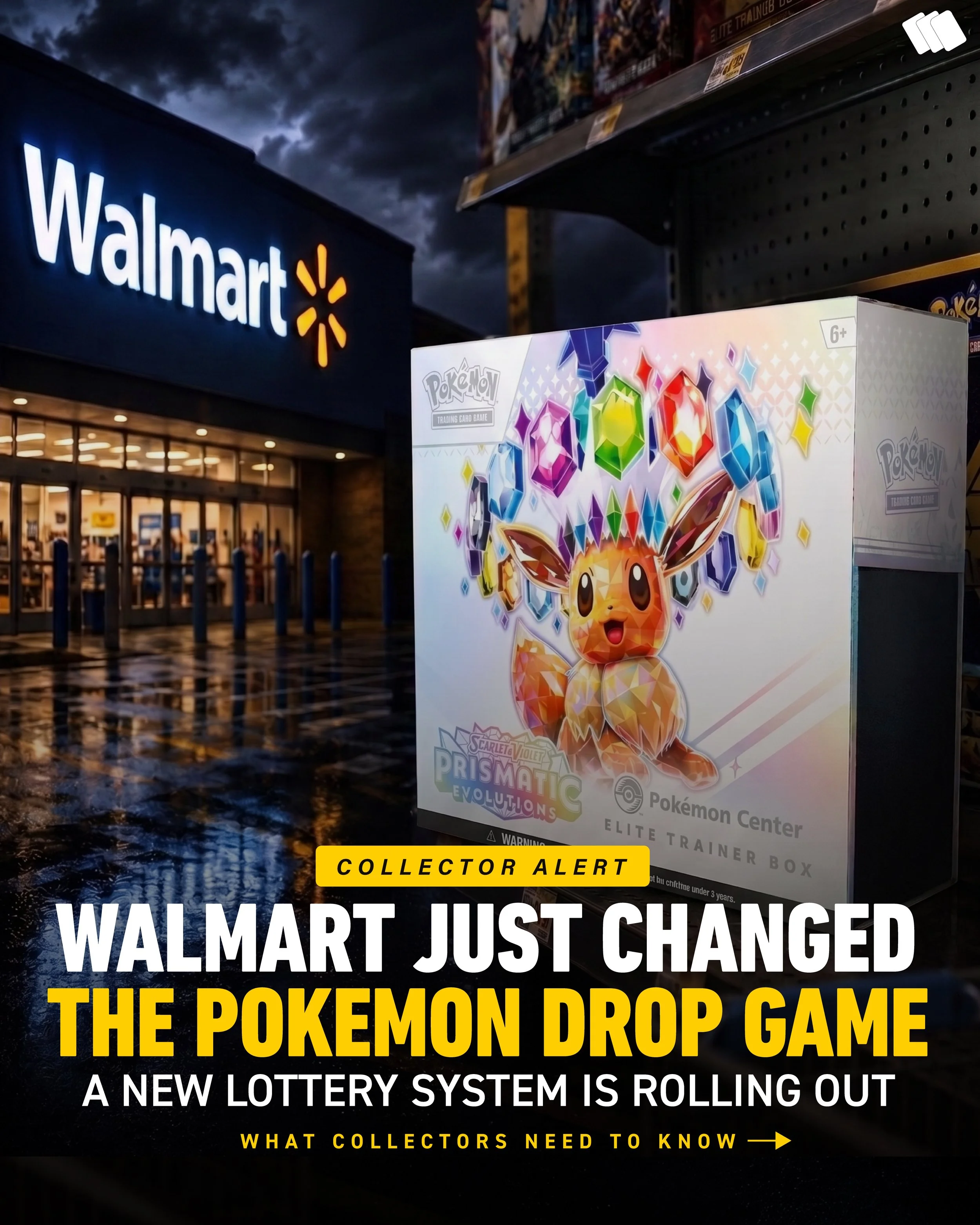 Walmart Just Changed the Pokemon Drop Game With a New Lottery System