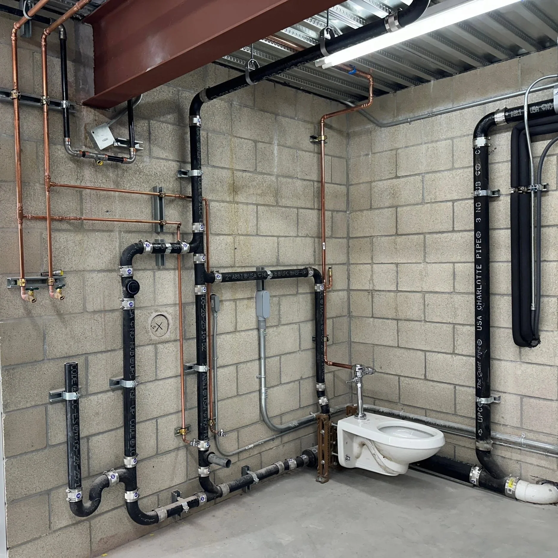 basement plumbing