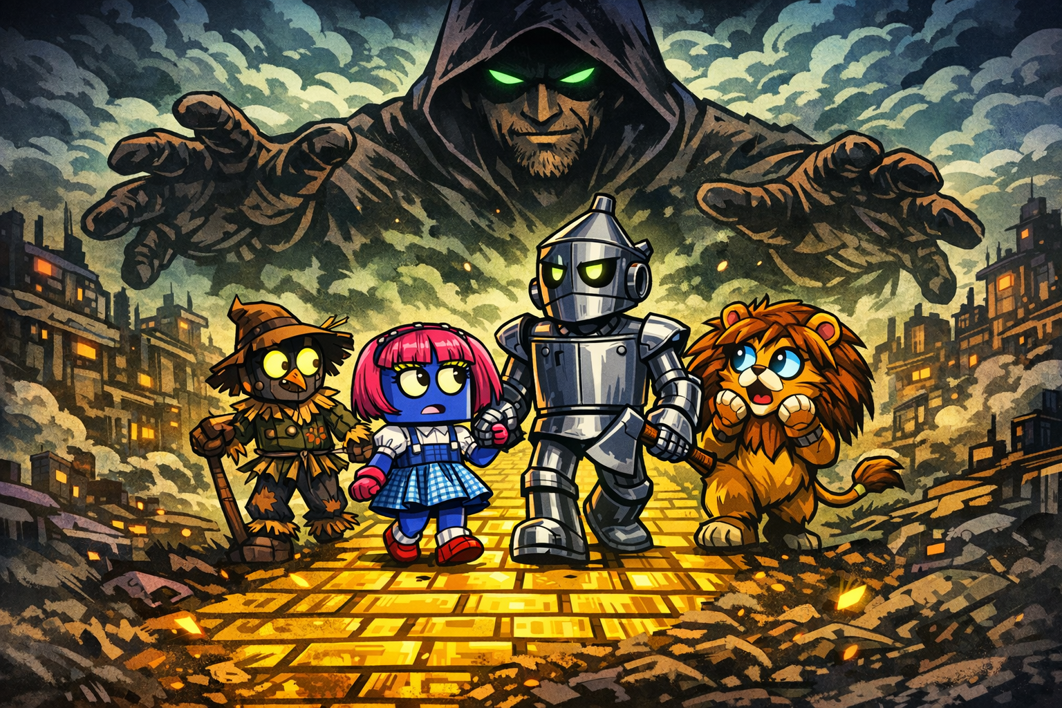 🧵 Dorothy Wasn’t the Only One: PNK001’s Oz Adventure