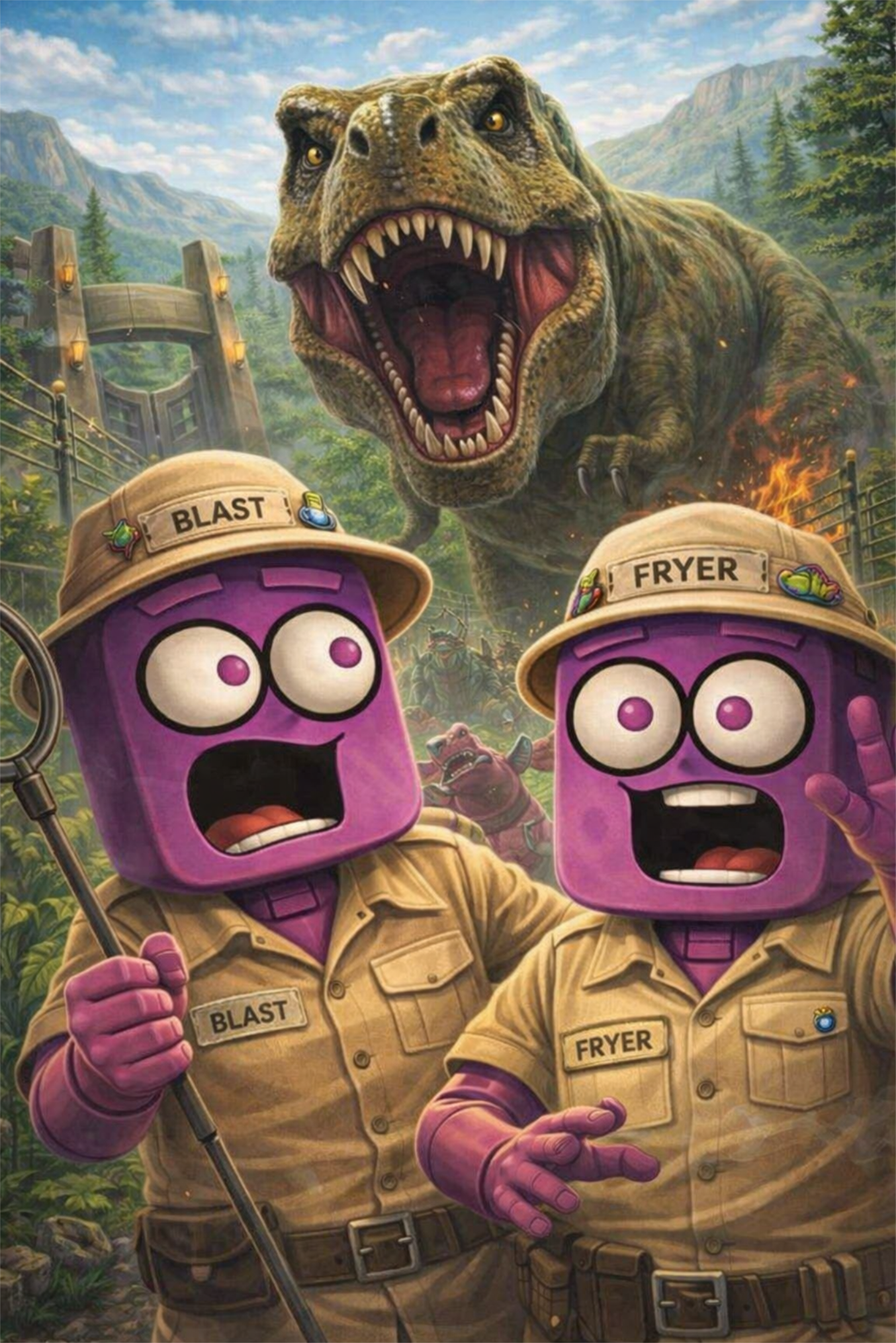 🦖 SHIFT BREAKERS: “Welcome to Savior City Dino Park”