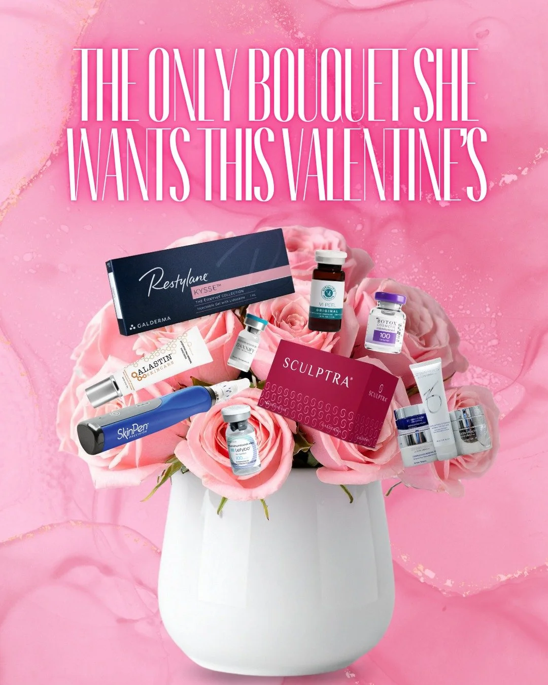 Yes, flowers are nice. But they last a week...

This Valentine&rsquo;s, give her confidence, glow, and results that last longer than any bouquet.

💌 Give the gift she&rsquo;ll love, let her choose her favorite treatment with our gift cards!

Trust u