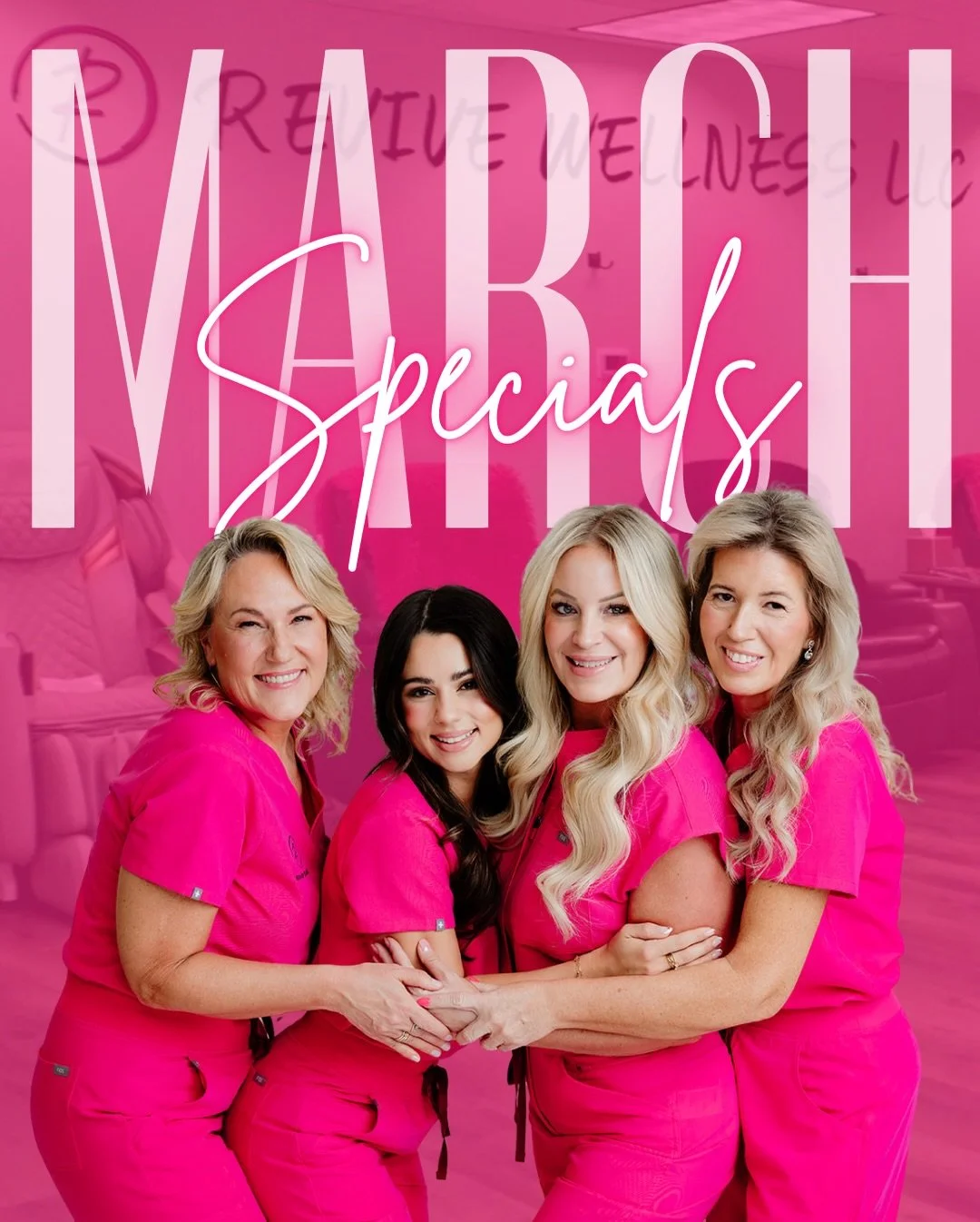 𝐌𝐚𝐫𝐜𝐡 𝐒𝐩𝐞𝐜𝐢𝐚𝐥𝐬 𝐚𝐫𝐞 𝐡𝐞𝐫𝐞! 
The treatments you&rsquo;ve been thinking about are now specially priced all month long!

💚 𝐈𝐧𝐣𝐞𝐜𝐭𝐚𝐛𝐥𝐞𝐬
&bull; SkinVive - 2 syringes for $425
&bull; Facial | Lip Filler - $75 OFF per syringe
&