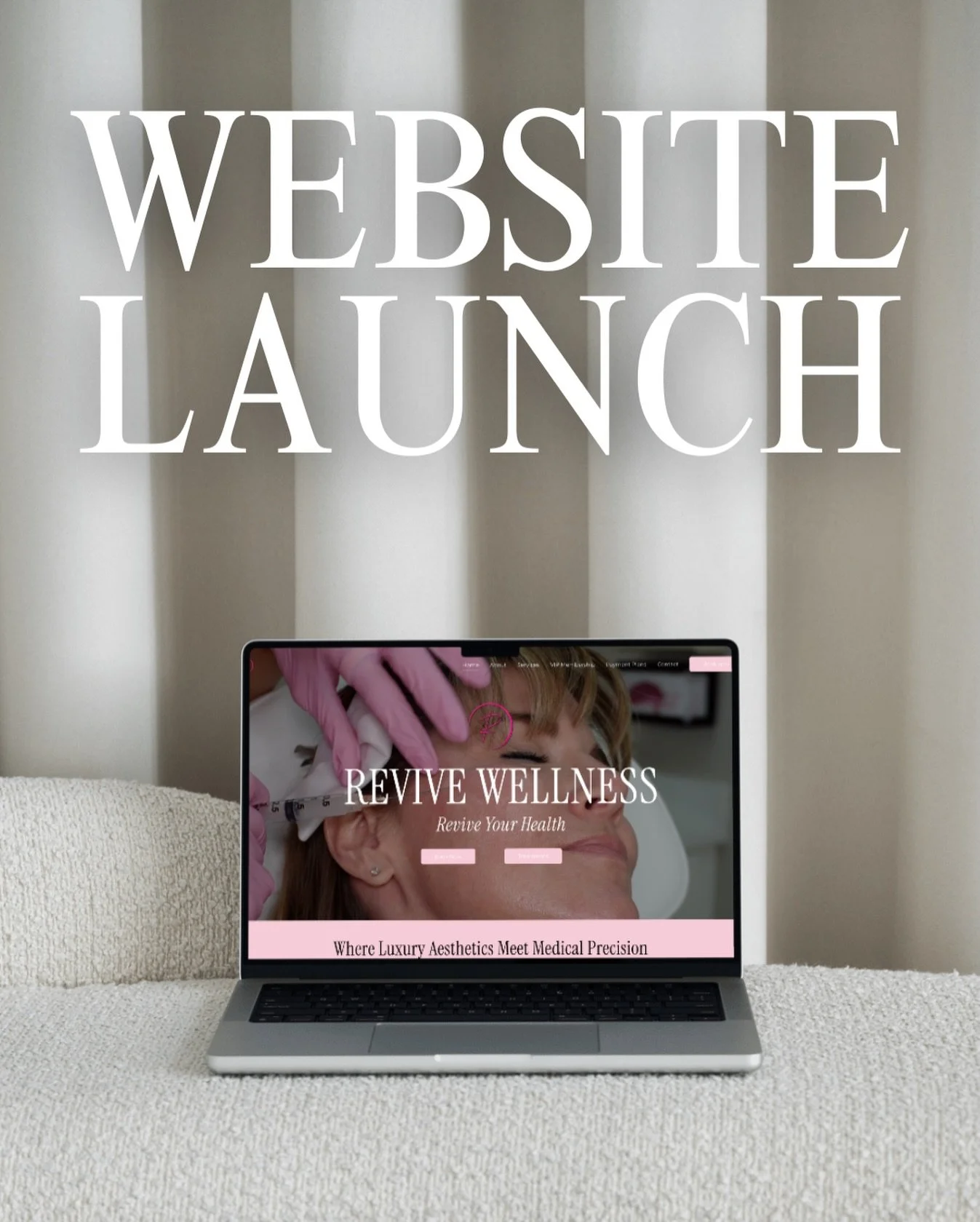 ✨Our New Website Is Live✨

We&rsquo;re so excited to finally share something we&rsquo;ve been working on behind the scenes. The Revive Wellness website rebrand and launch is officially live.

Our new website was designed to make it easier for you to 