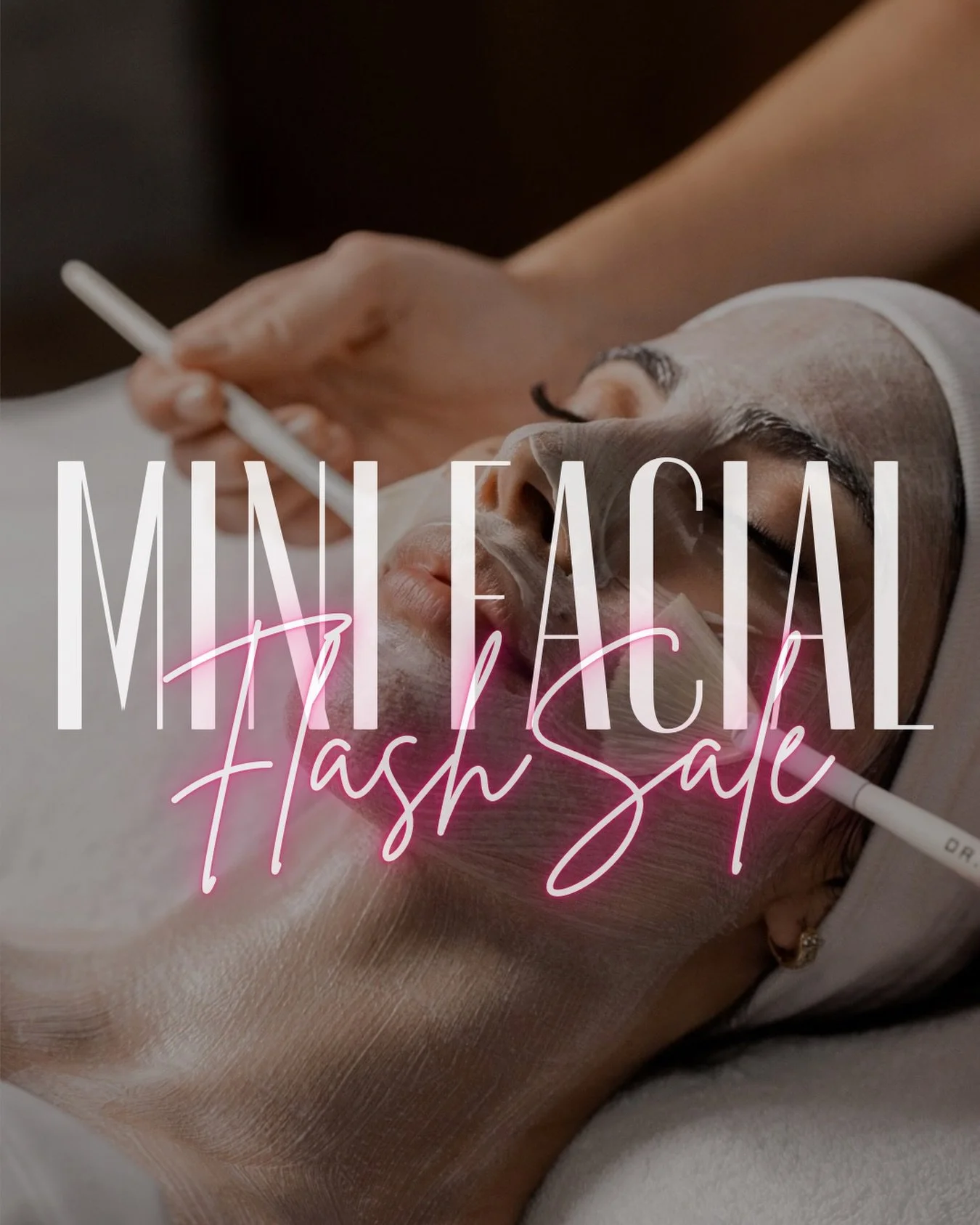 ✨ MINI FACIAL FLASH SALE ✨
Tomorrow only | 9AM&ndash;5PM

Customized mini facial based on your skin needs for just $99 🤍

Perfect for a quick refresh + glow ✨

Call us at 509-579-0109 to reserve your spot. Limited openings available!