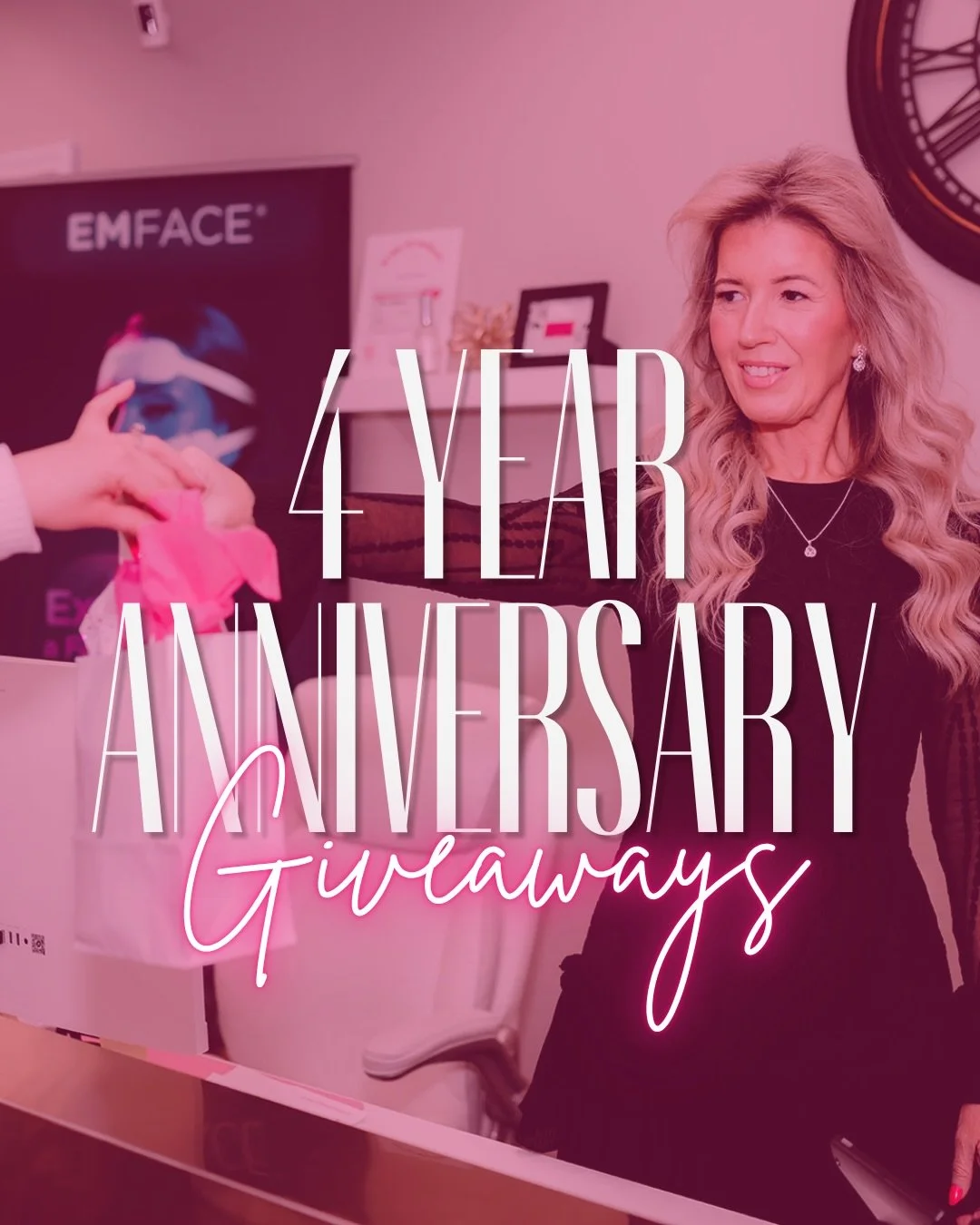 Our 4 Year Anniversary Event is almost here and we&rsquo;re celebrating with our biggest giveaways yet! 

This year, you have 5 chances to win:

✨ The Diamond Duchess Package (Grand Prize)
✨ The Pretty in Pink Package
✨ The Queen&rsquo;s Day Out Pack