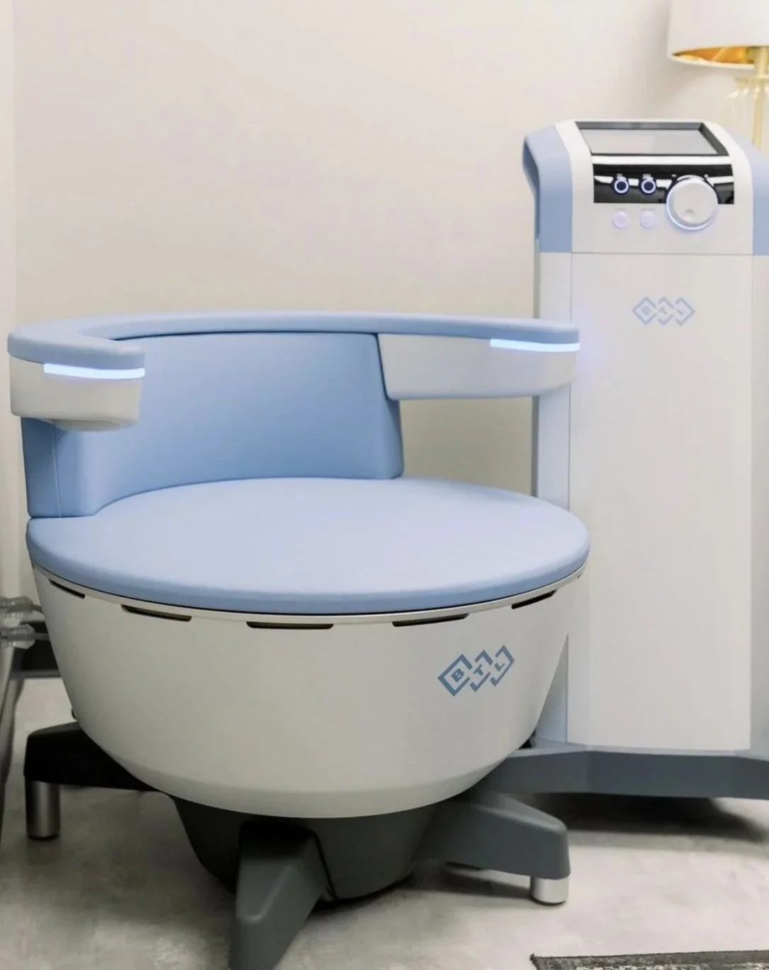 Emsella pelvic floor treatment chair at Revive Wellness in Kennewick WA