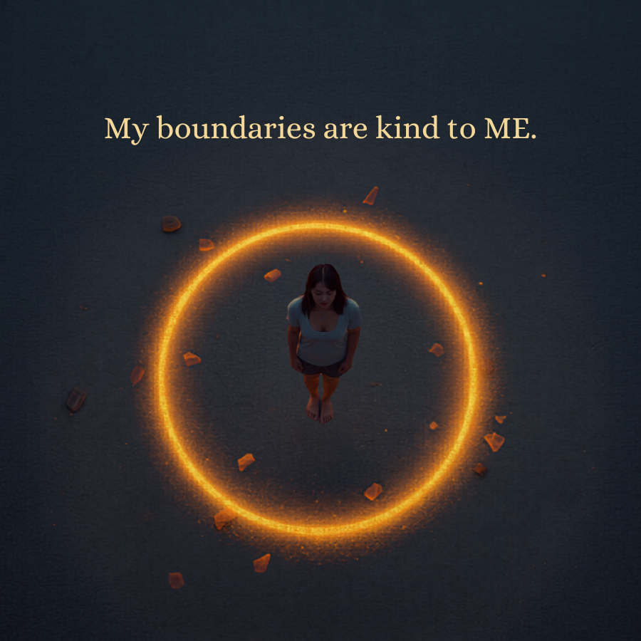 My Boundary Lesson: Unlearning  the “should”