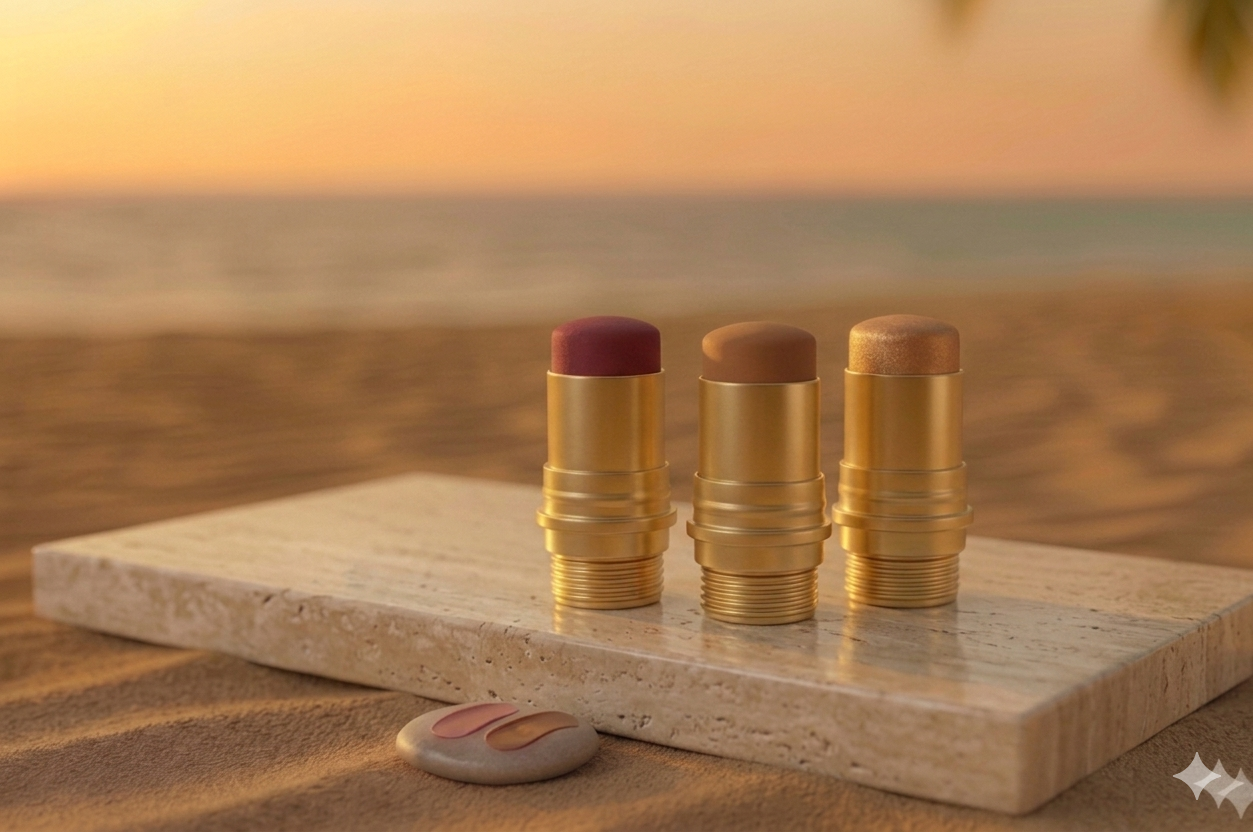 Refillable 3-in-1 Cheek & Lip Stain Pods