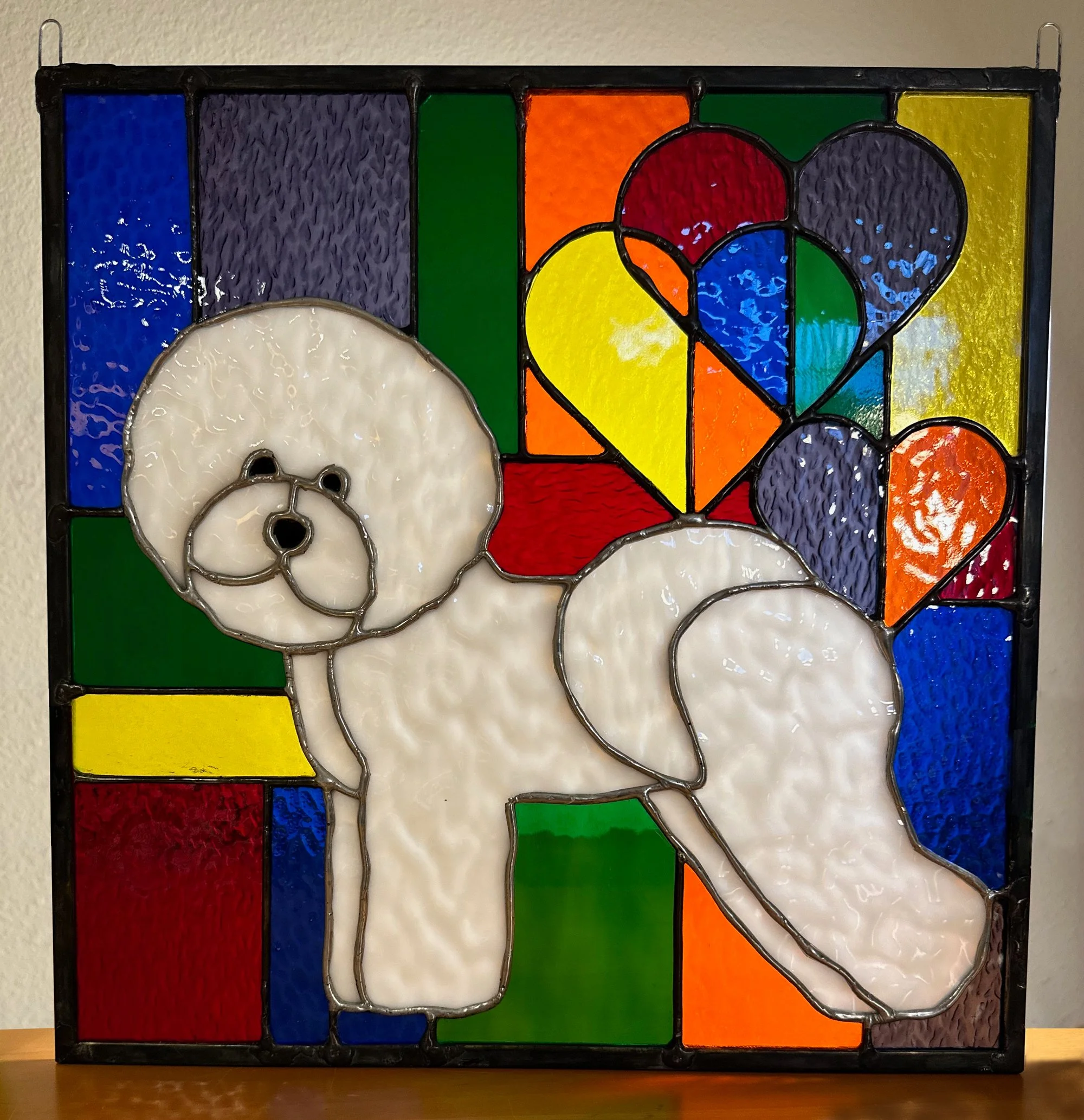 Donated to the Bichon Frise Club of America (BFCA) to raise funds for health research.
