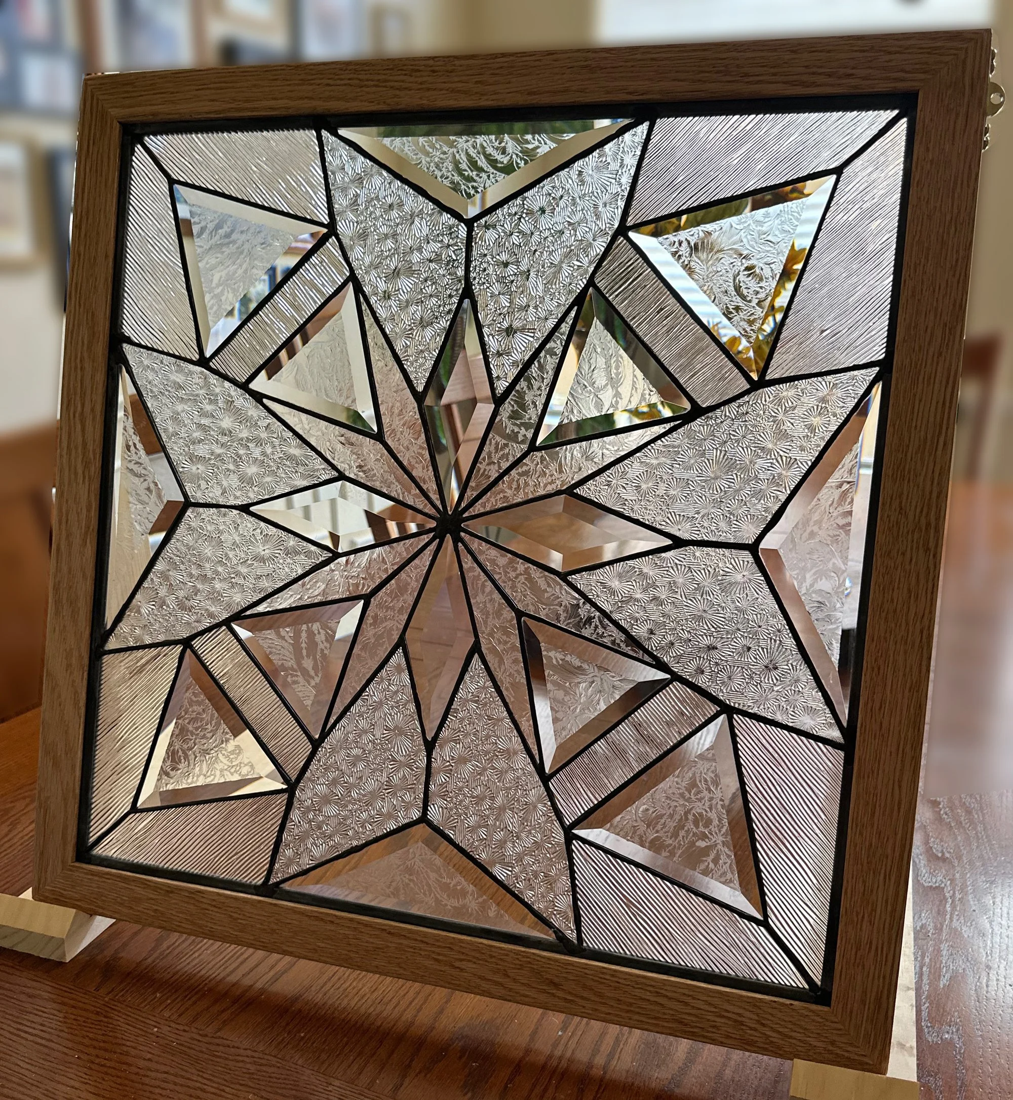 Quilt window for fundraiser